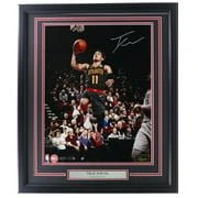 Trae Young Signed Framed Atlanta Hawks 16x20 Basketball Clean Look Photo Panini - Image 6