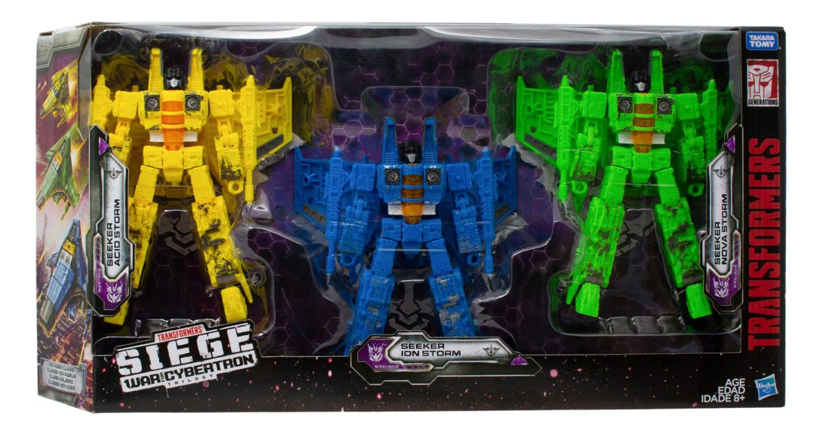 Transformers Siege War for Cybertron Trilogy Toy Playset 3 Figure Set