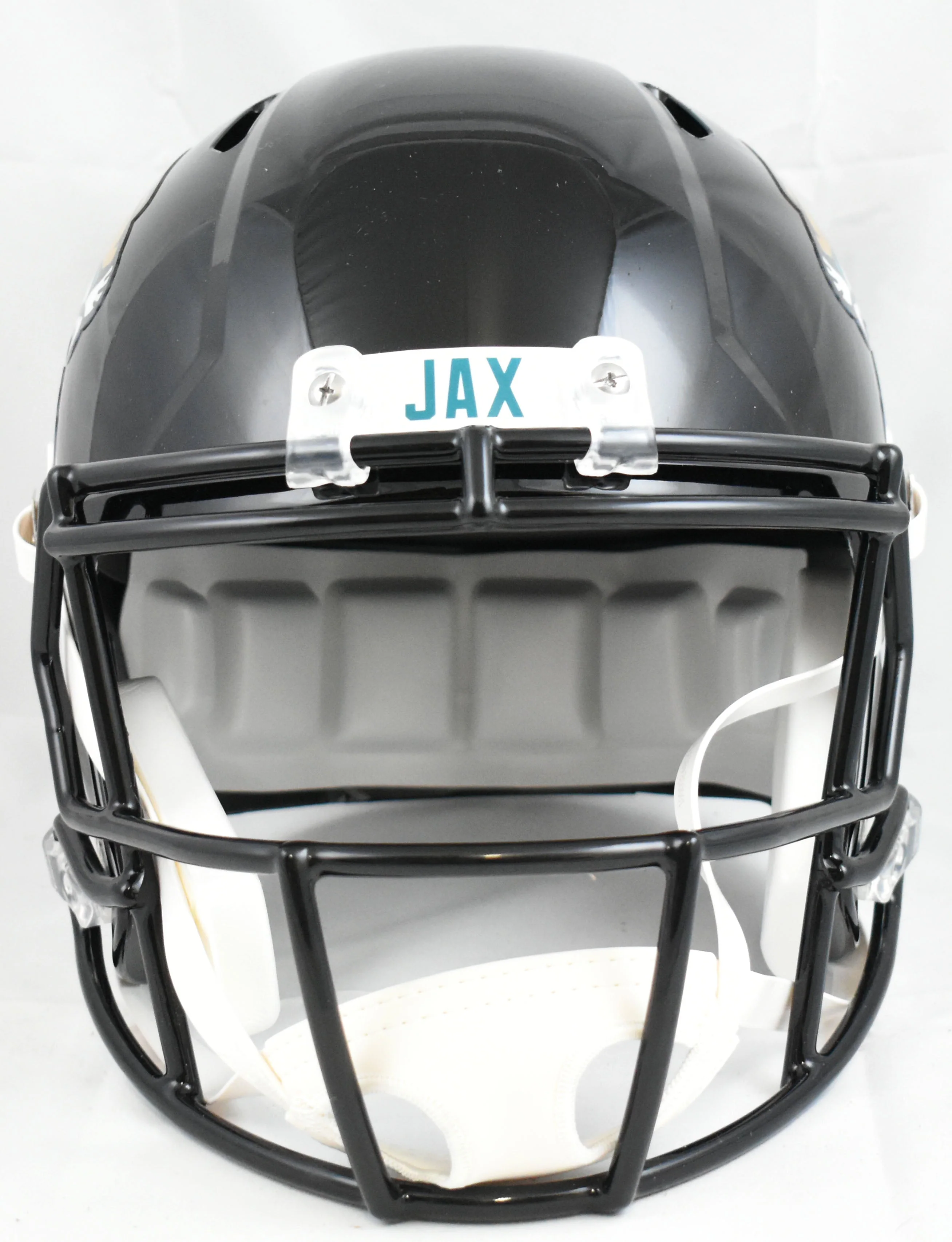 Travis Hunter Autographed Jacksonville Jaguars F/S Speed Helmet - Beckett W Holo - Image 3