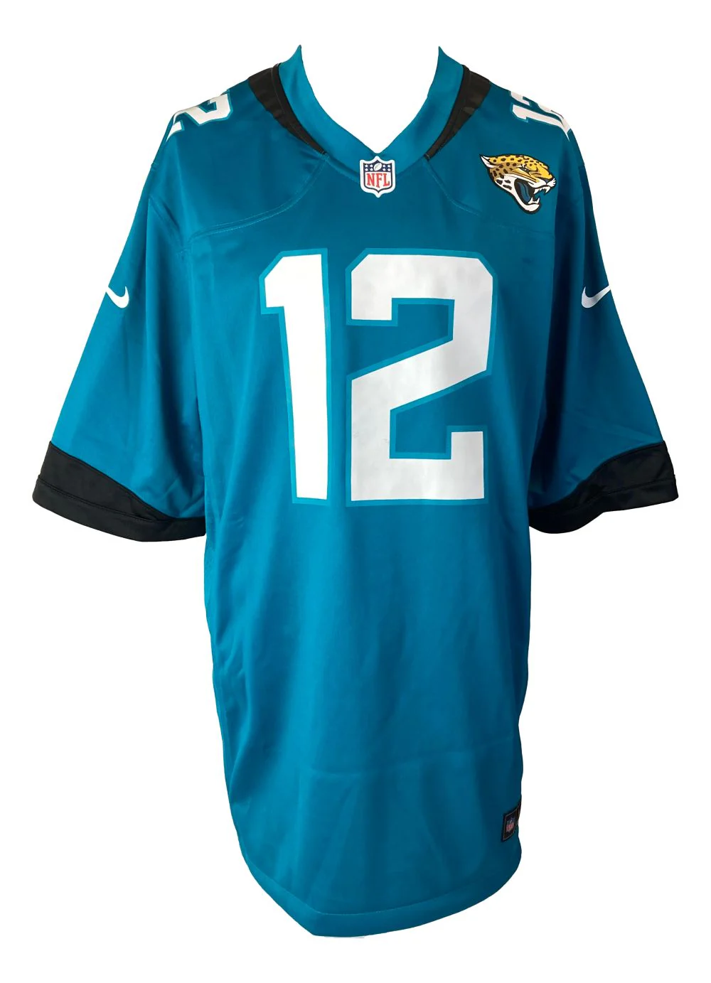 Travis Hunter Signed Jacksonville Jaguars Nike Game Replica Jersey BAS - Image 3