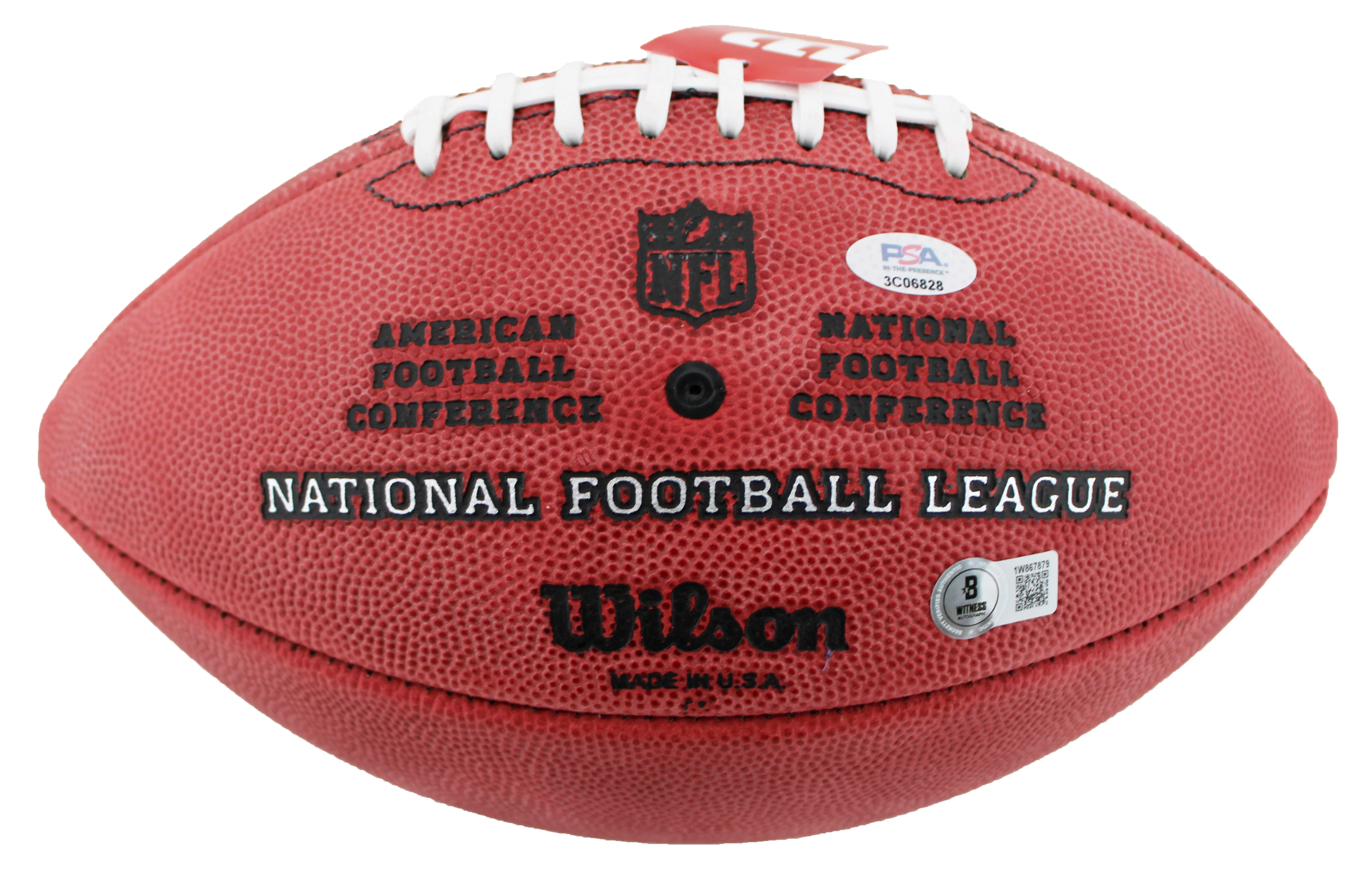 Travis Kelce & Jason Kelce "Kelce Bowl" Signed Official "Duke" Nfl Football BAS - Image 3
