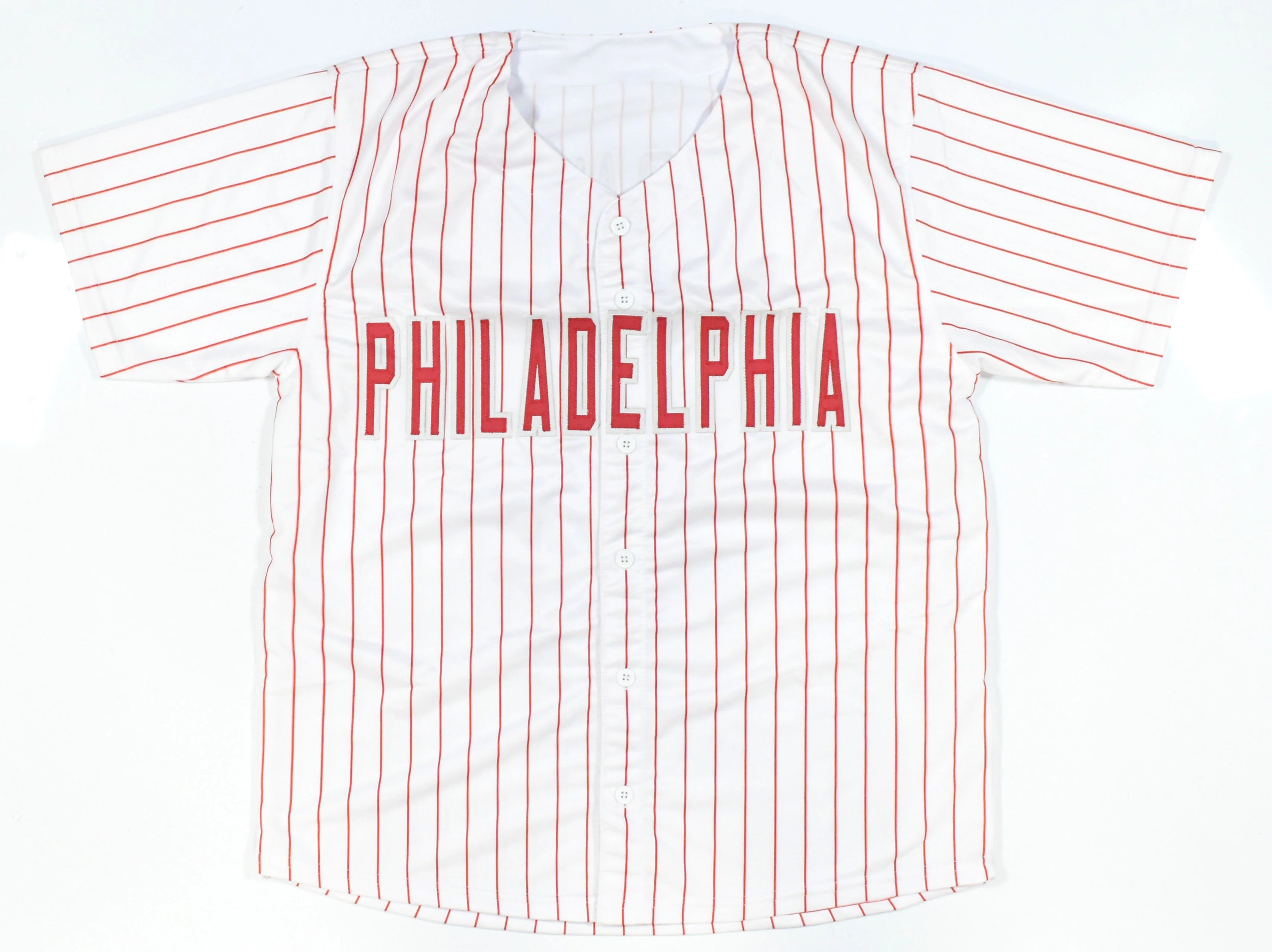 Trea Turner Autographed White Pro Style Jersey - Beckett W Hologram *Silver - Image 3