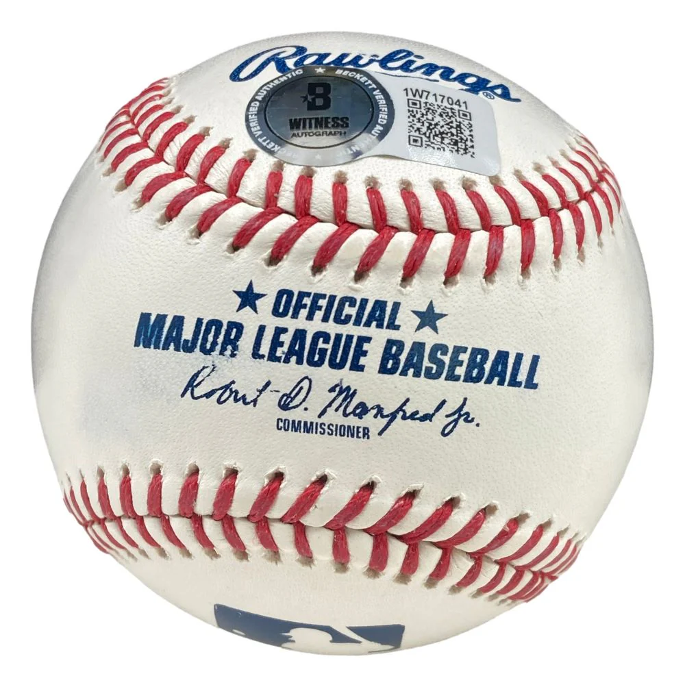 Trea Turner Philadelphia Phillies Signed Official MLB Baseball BAS ITP - Image 2