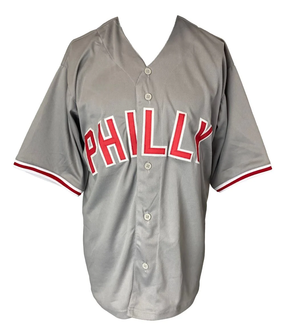 Trea Turner Philadelphia Signed Gray Baseball Jersey BAS ITP - Image 3