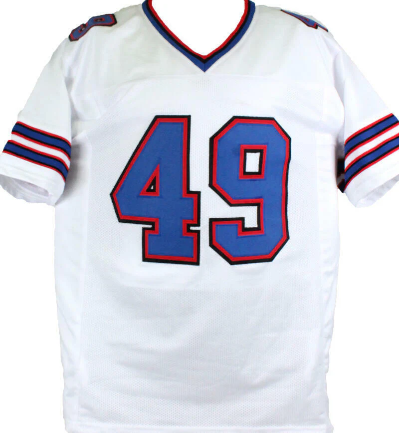 Tremaine Edmunds Autographed White Pro Style Jersey- Beckett W Hologram *Silver - Image 3