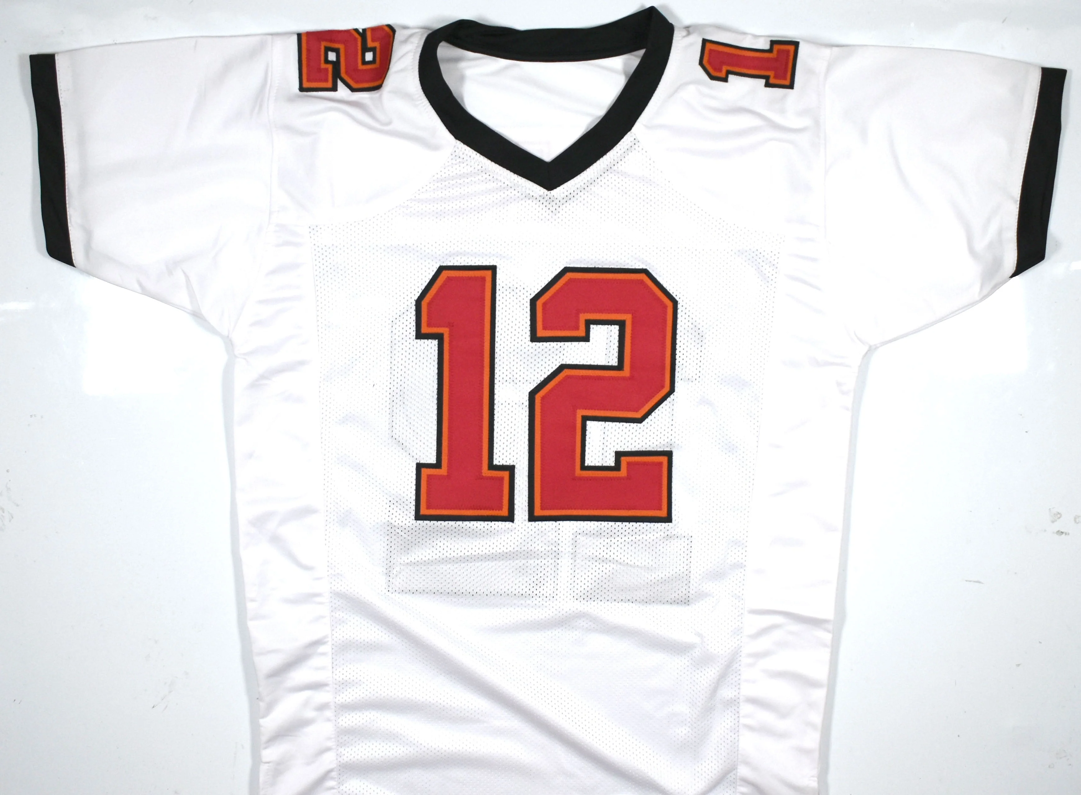 Trent Dilfer Autographed White Pro Style Jersey - Beckett W Hologram *Black - Image 3