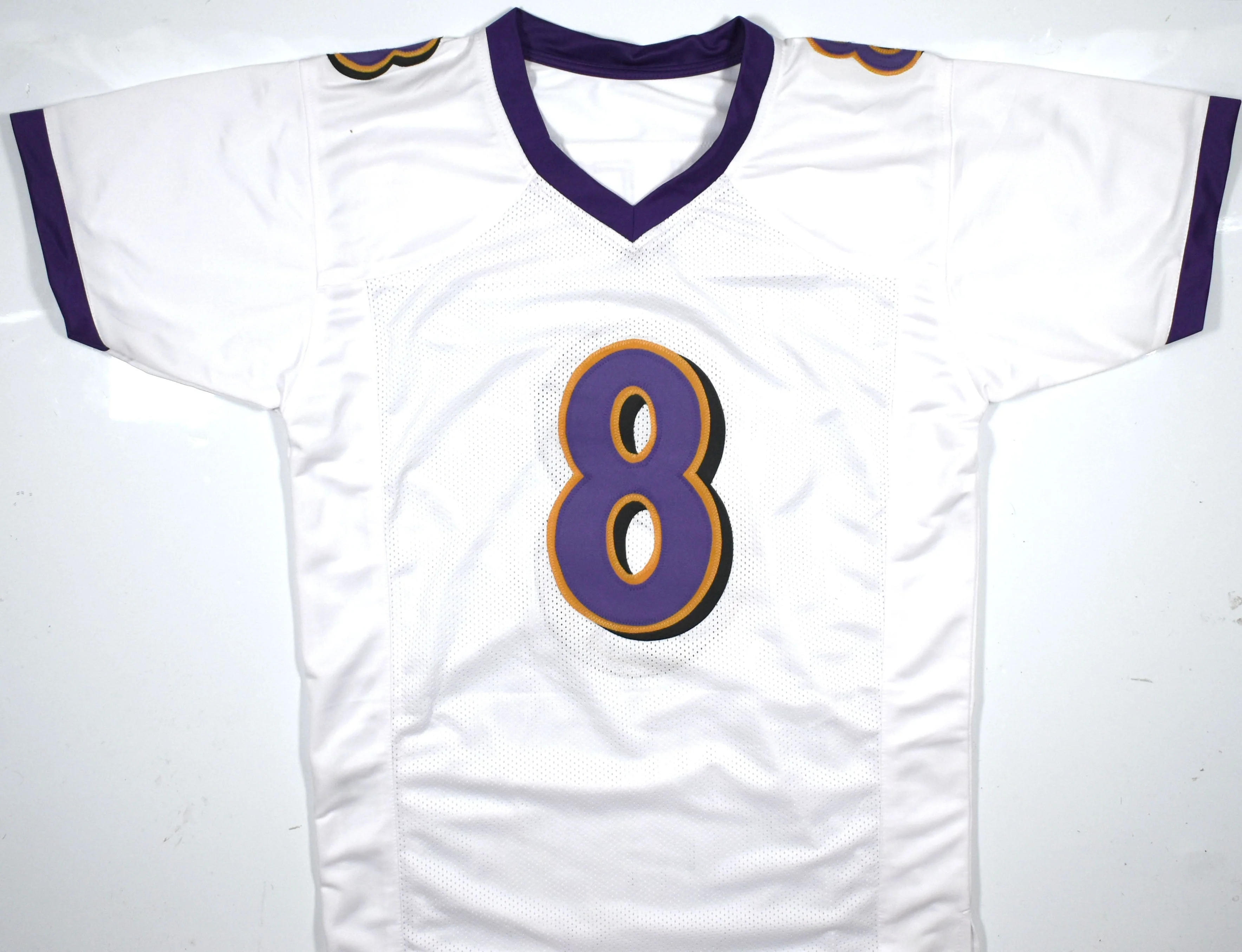 Trent Dilfer Autographed White Pro Style Jersey - Beckett W Hologram *Silver - Image 3