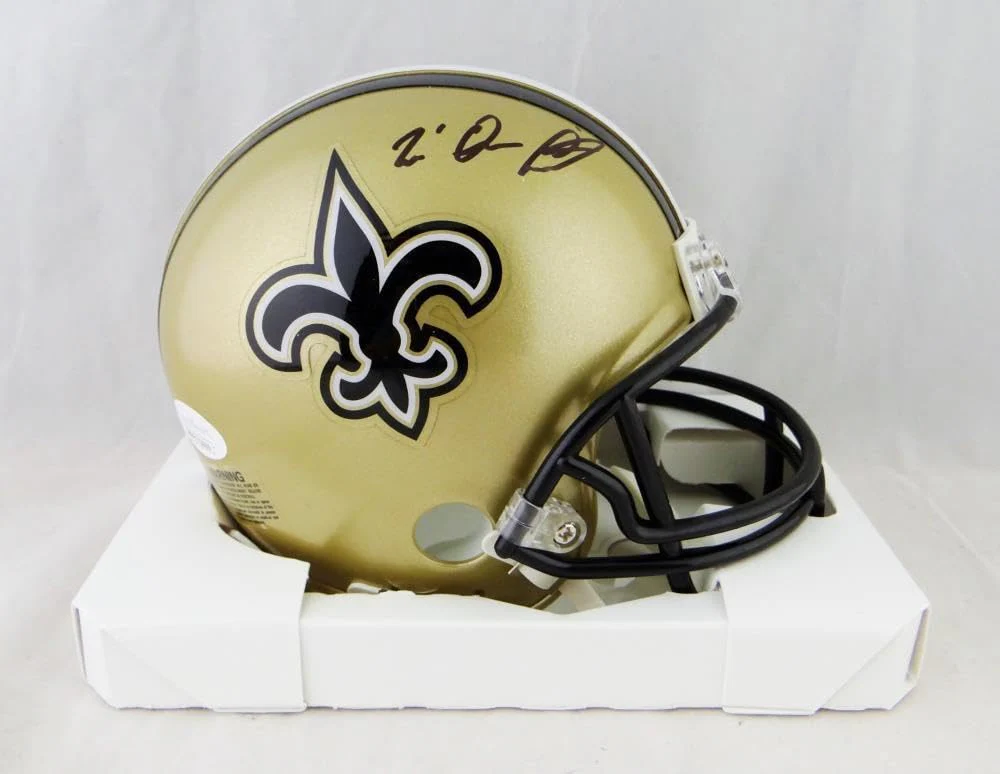 Trequan Smith Autographed New Orleans Saints Mini Helmet- JSA Witnessed Auth - Image 7