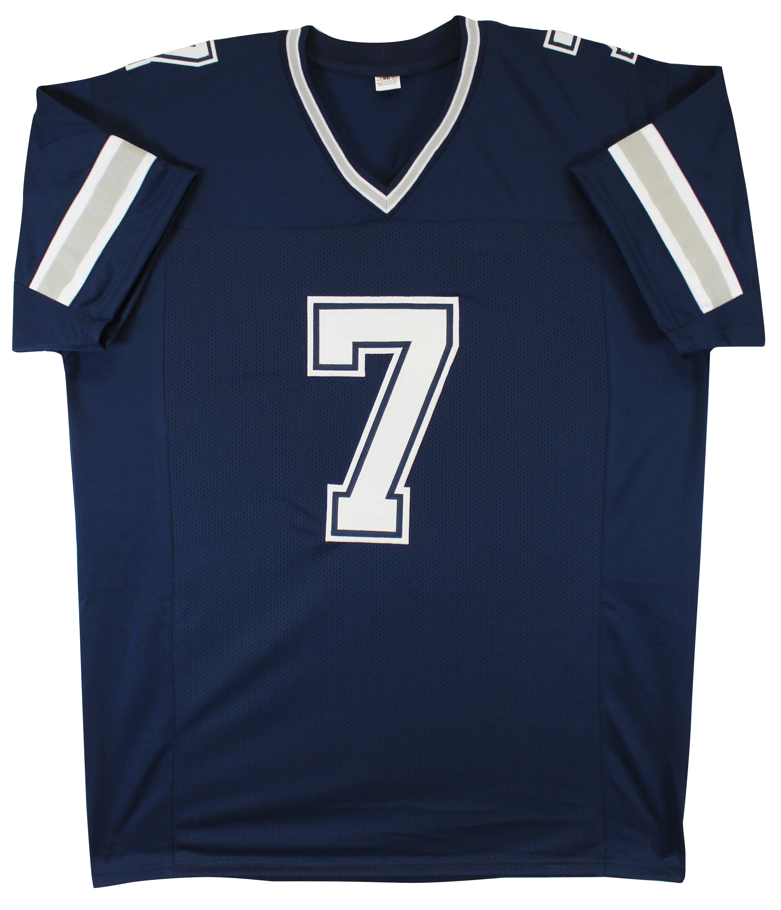 Trevon Diggs Authentic Signed Navy Pro Style Jersey Autographed BAS - Image 4