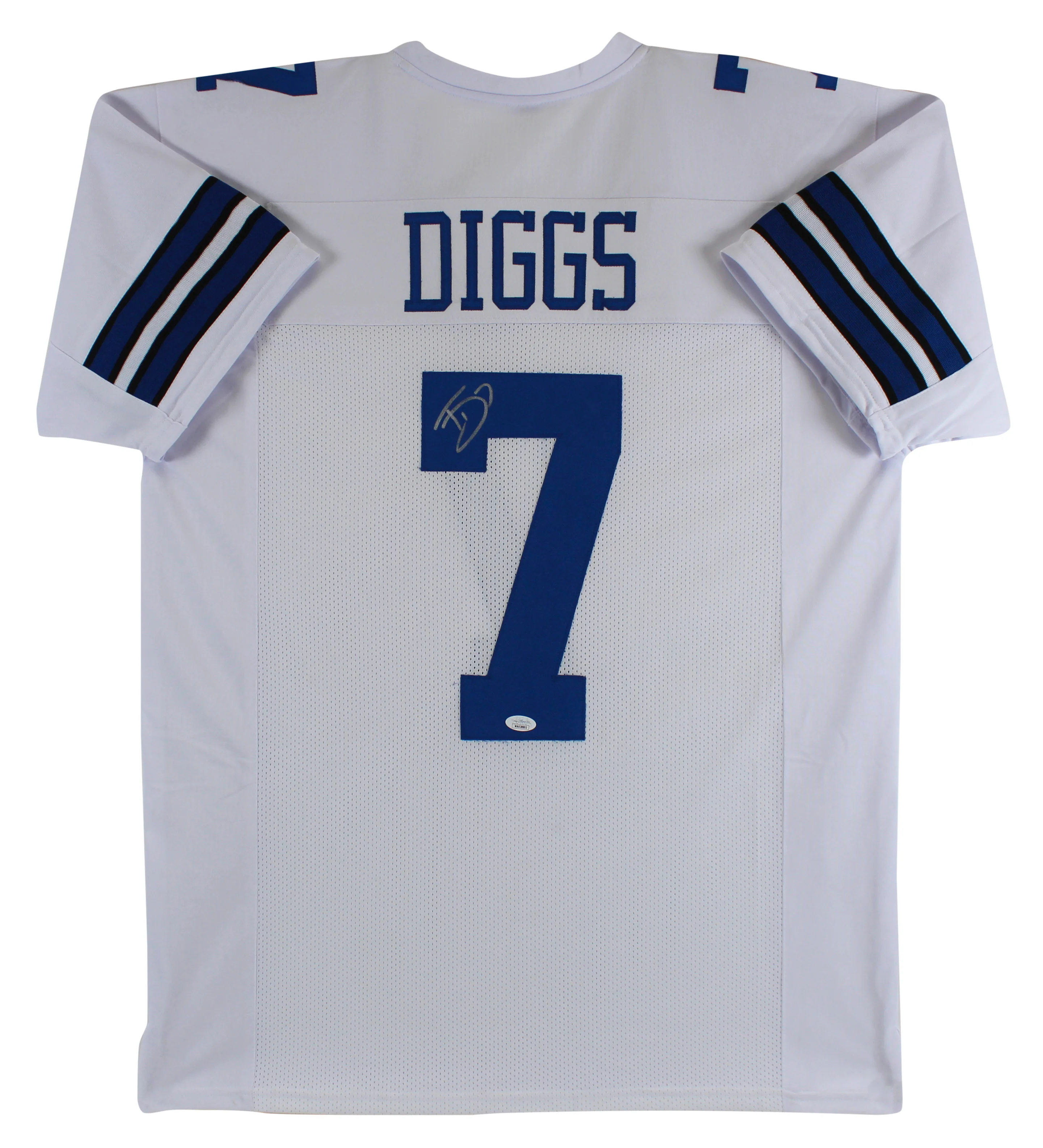 Trevon DIggs Authentic Signed White Pro Style Jersey Autographed JSA Witness - Image 2
