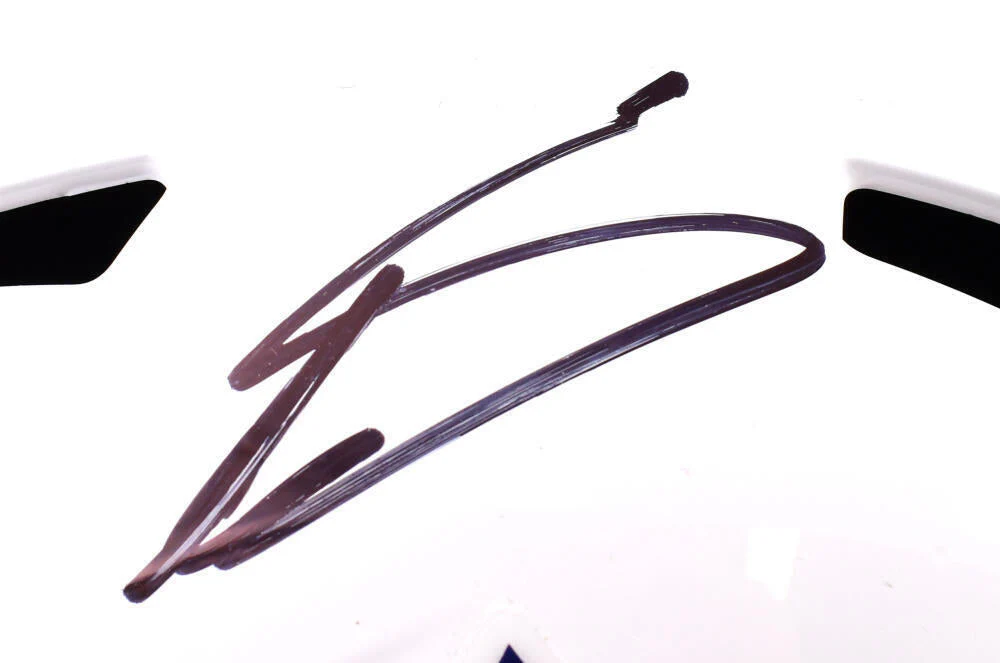 Trevon Diggs Stefon Diggs Autographed NFL F/S Speed Helmet- Beckett W Hologram - Image 3