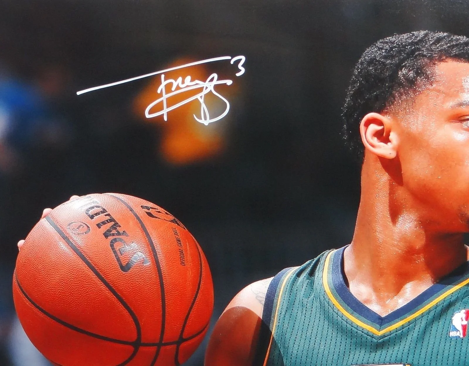 Trey Burke Autographed 16x20 Up Close Photo-JSA W Authenticated - Image 5