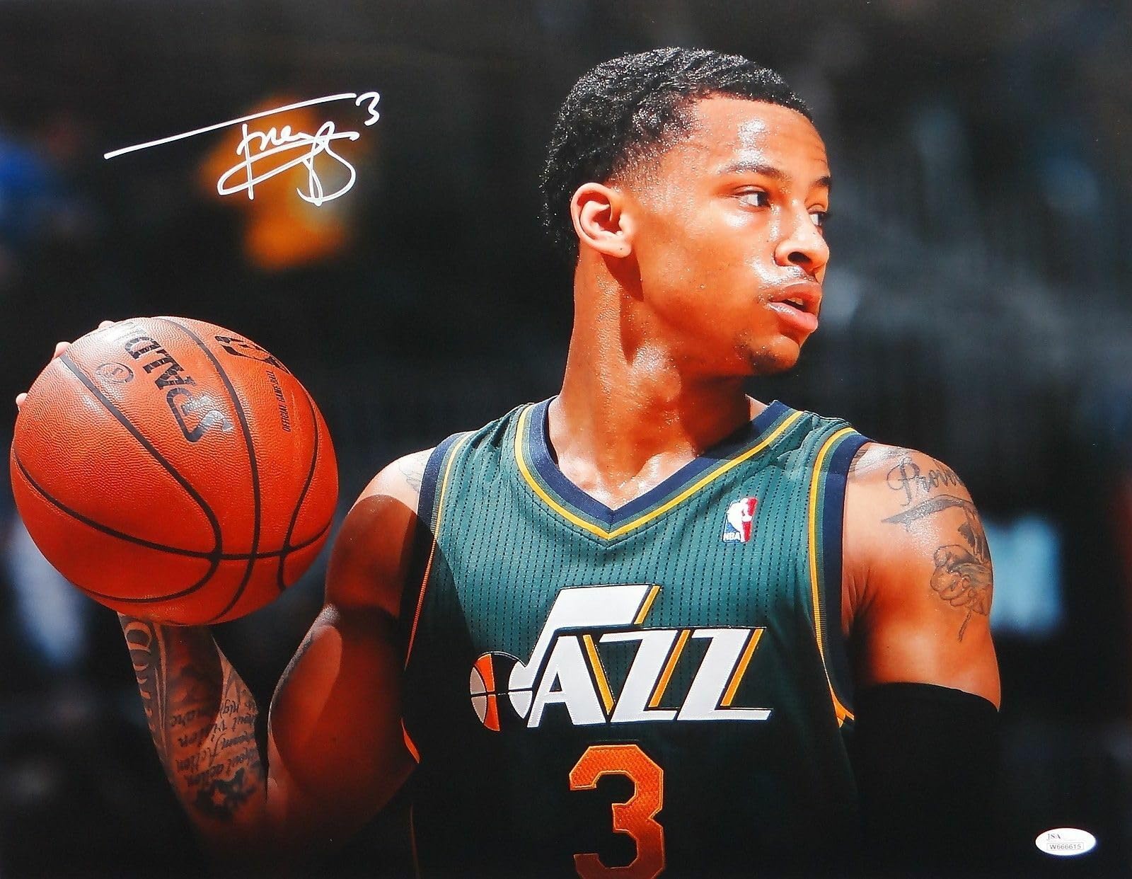 Trey Burke Autographed 16x20 Up Close Photo-JSA W Authenticated - Image 7