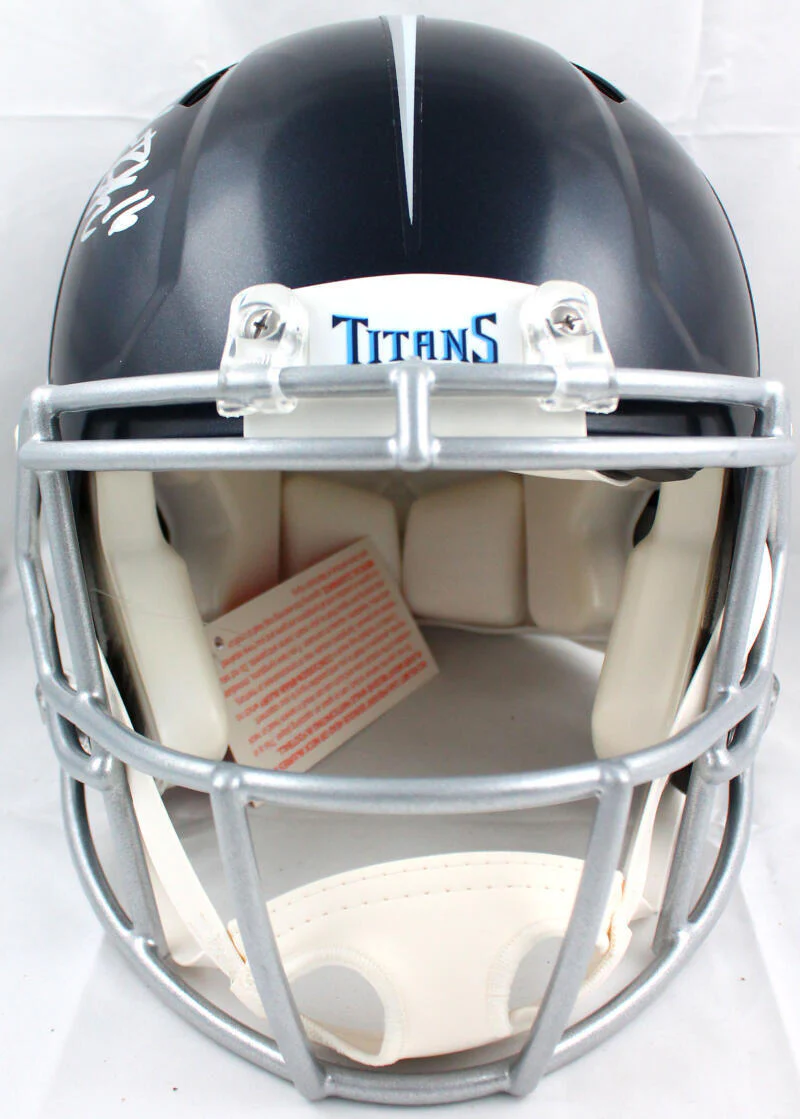 Treylon Burks Signed Tennessee Titans F/S Speed Authentic Helmet-Beckett W Holo - Image 3