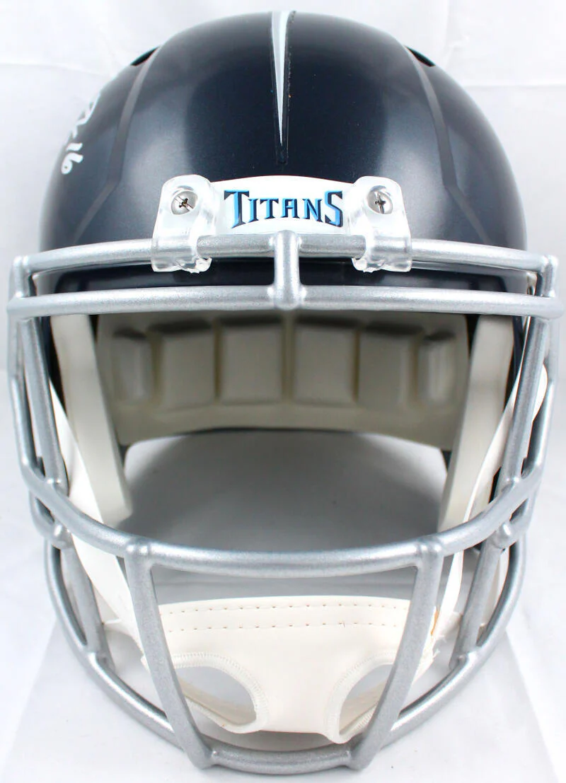 Treylon Burks Signed Tennessee Titans F/S Speed Helmet-Beckett W Hologram - Image 3
