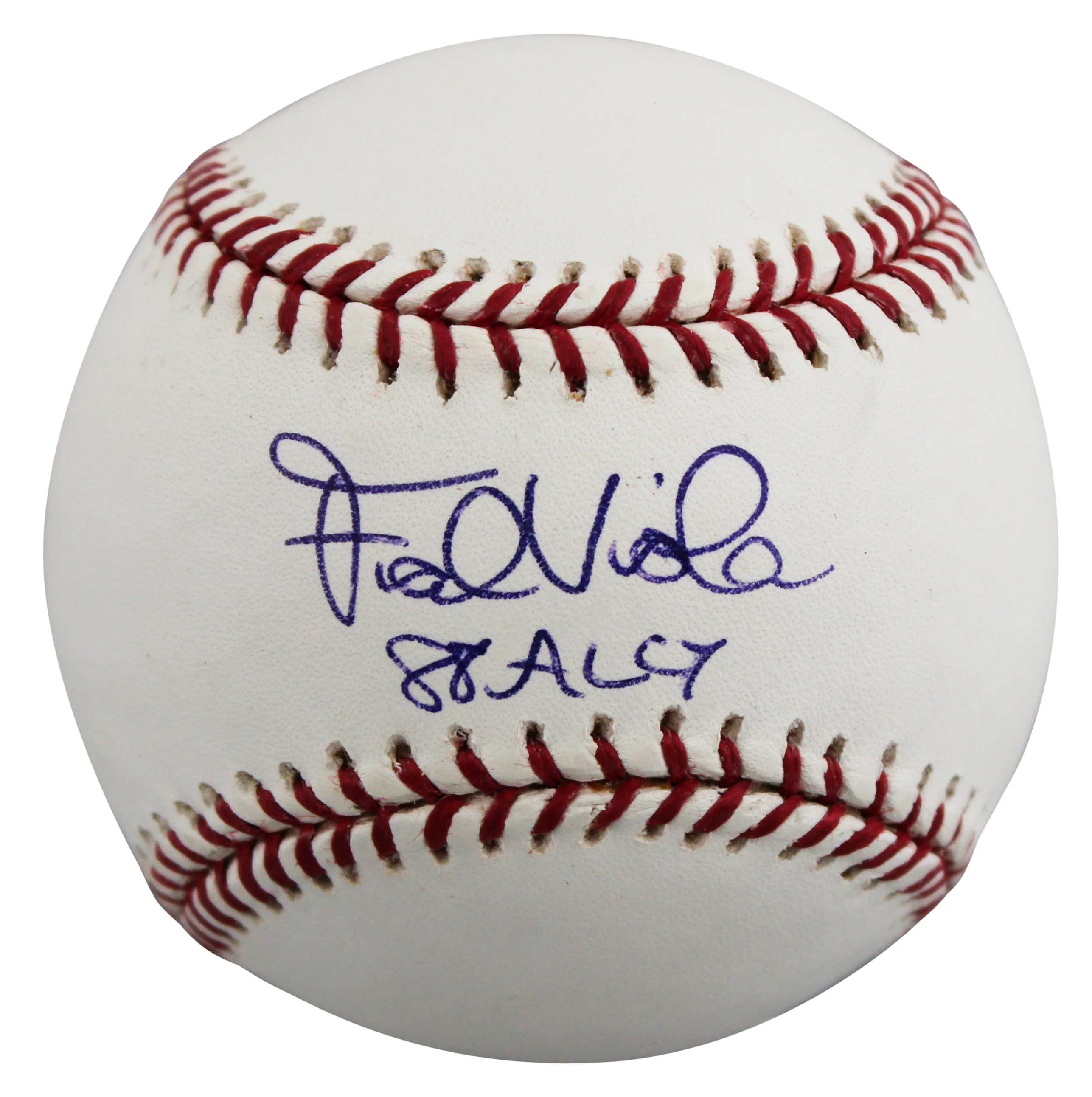Twins Frank Viola "88 AL CY" Authentic Signed Selig OML Baseball BAS #BU43437 - Image 3