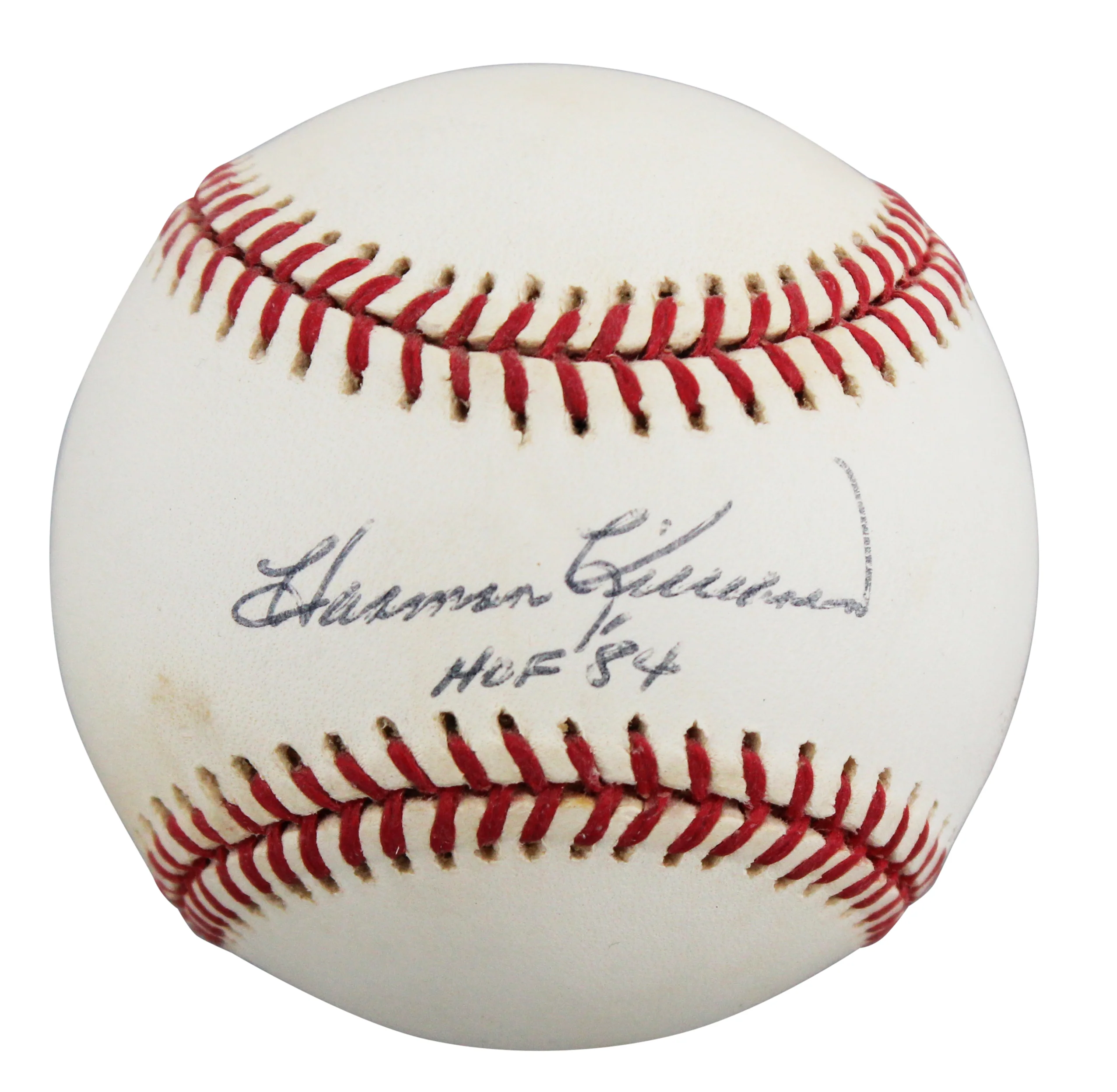 Twins Harmon Killebrew "HOF 84" Authentic Signed Budig OAL Baseball BAS #BU64204 - Image 3