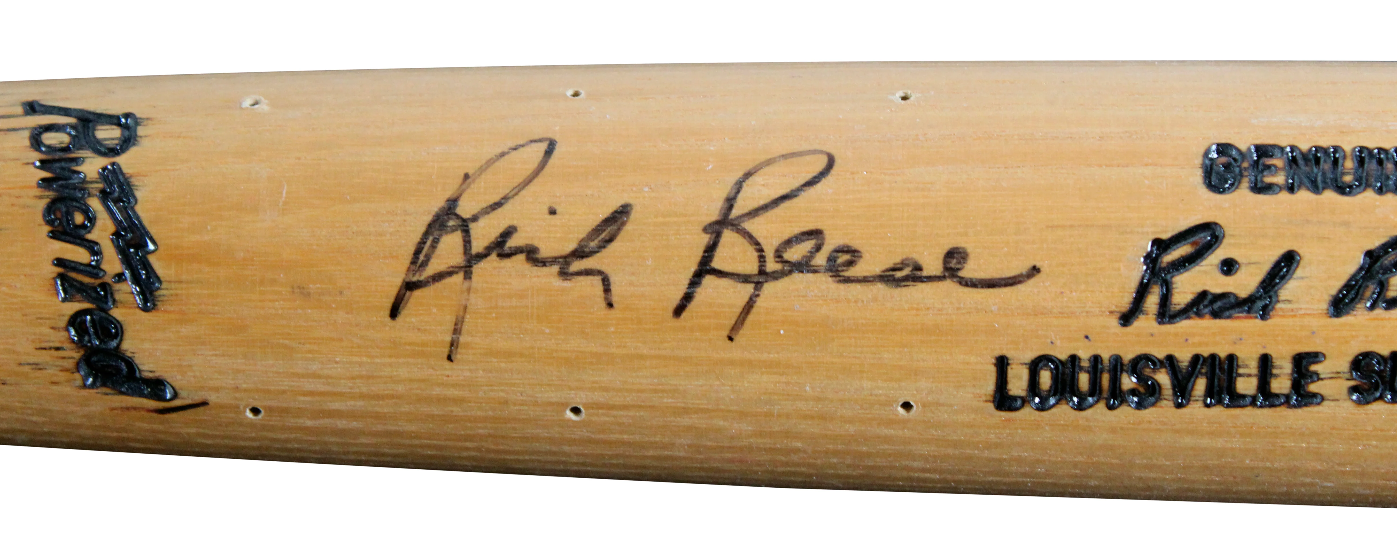 Twins Rich Reese Signed H&B Louisville Slugger Player Model Bat BAS #BU55134 - Image 5