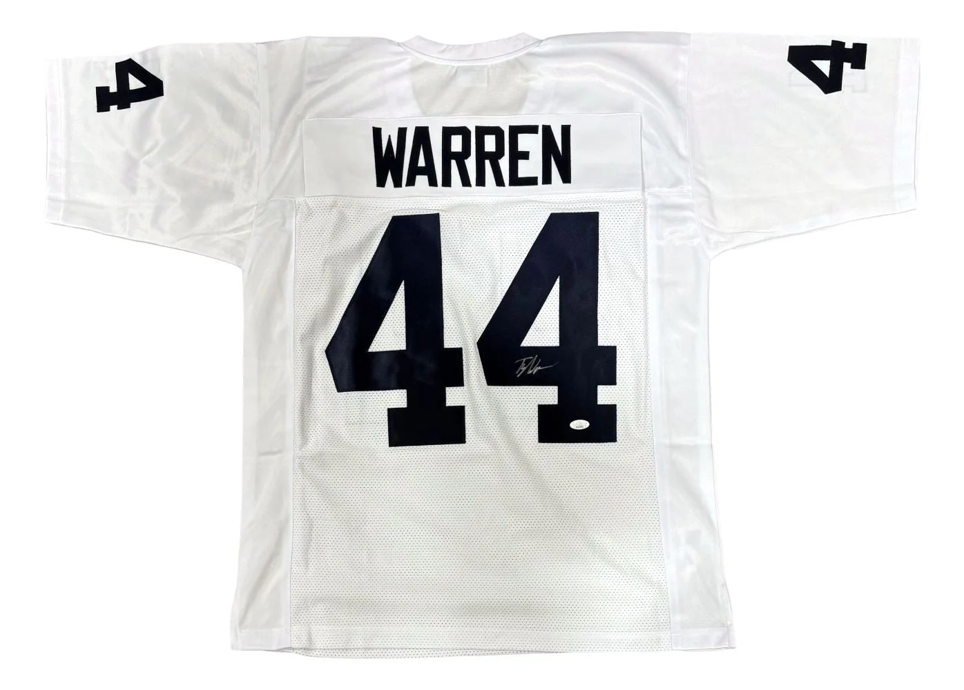 Tyler Warren Penn State Signed White Football Jersey JSA SD
