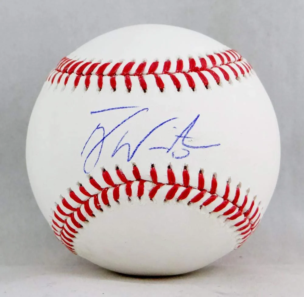 Tyler White Autographed Rawlings OML Baseball- Beckett Auth - Image 5