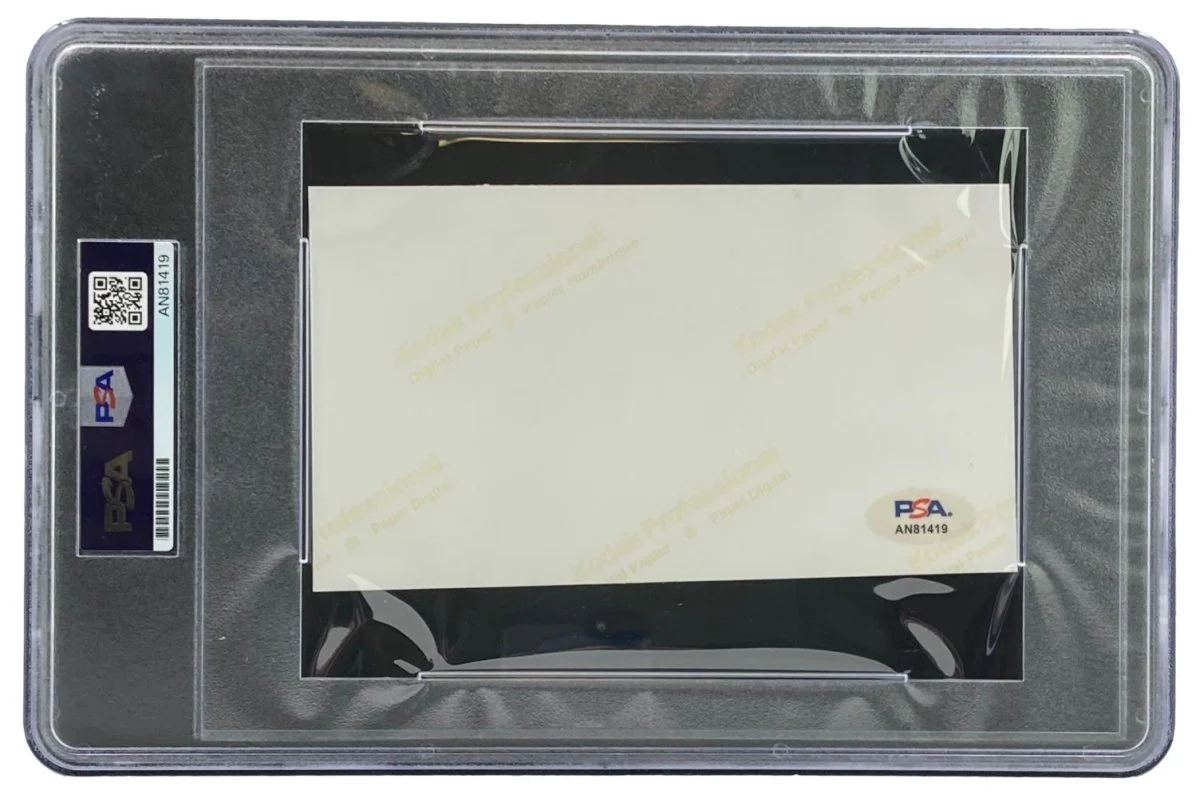 Tyreek Hill Signed Slabbed Miami Dolphins Cut Signature PSA - Image 2