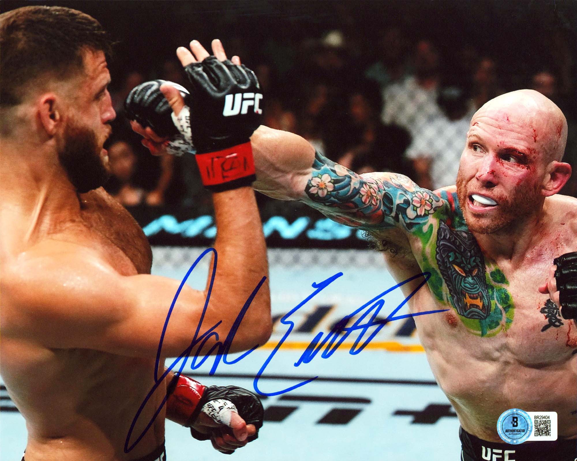 MMA Josh Emmett Authentic Signed 8x10 Horizontal Photo Autographed BAS #BR29404