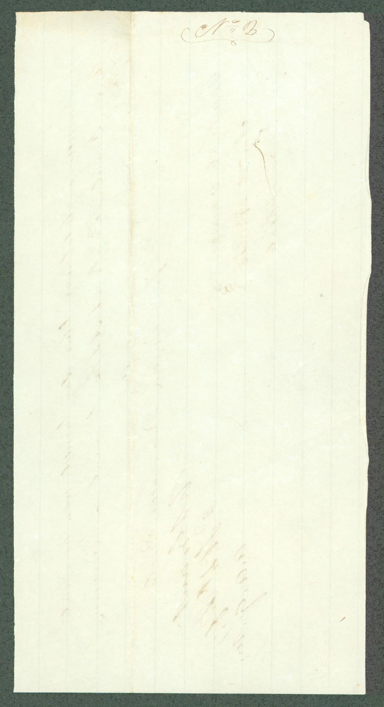 Ulysses S. Grant "4th Infy A.A.G.M." Authentic Signed 4x8 Document BAS #AB77961 - Image 3