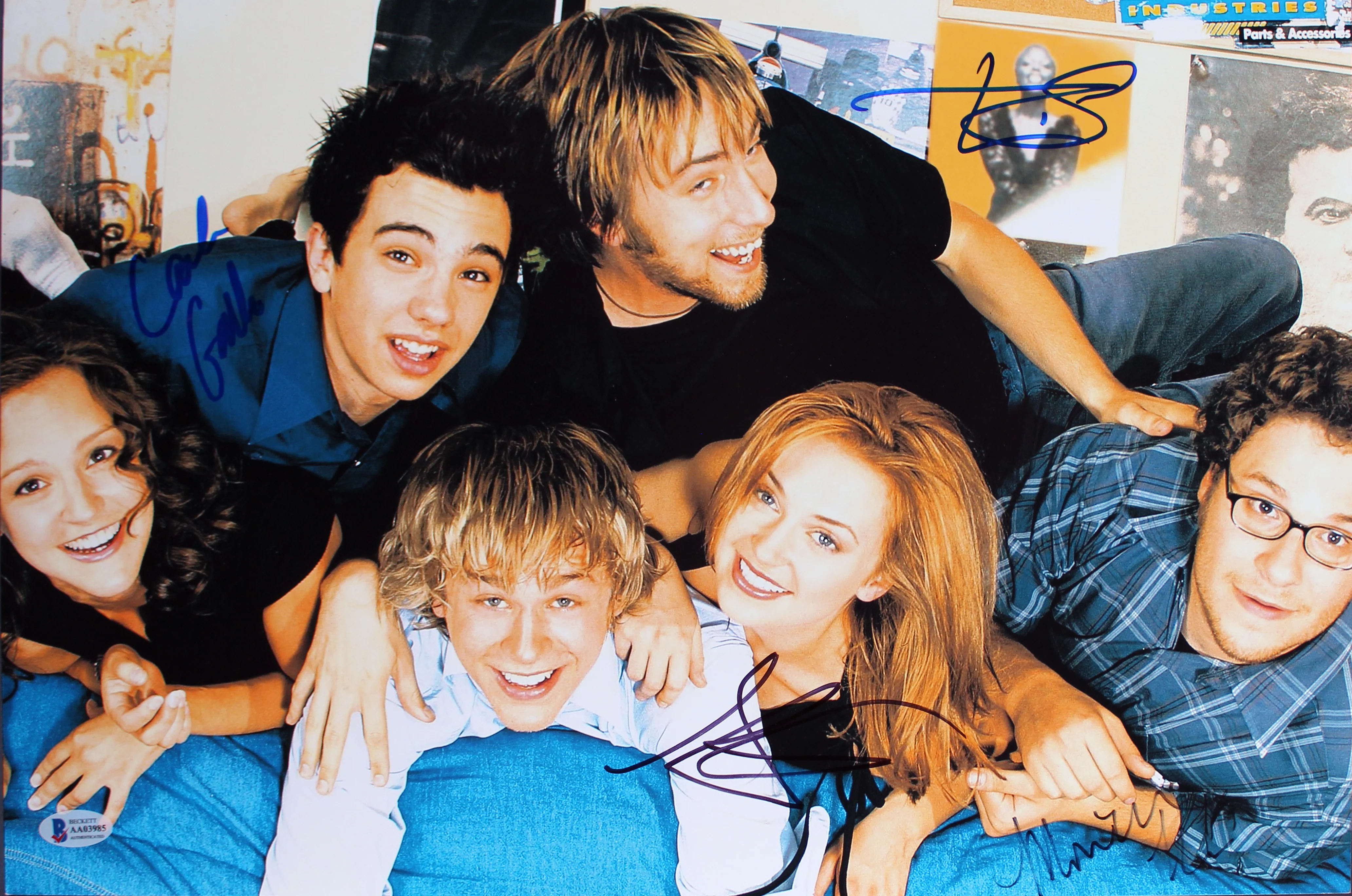 Undeclared (4) Rogan, Keena, Gallo & Sharpe Signed 12x18 Photo BAS #AA03985 - Image 2