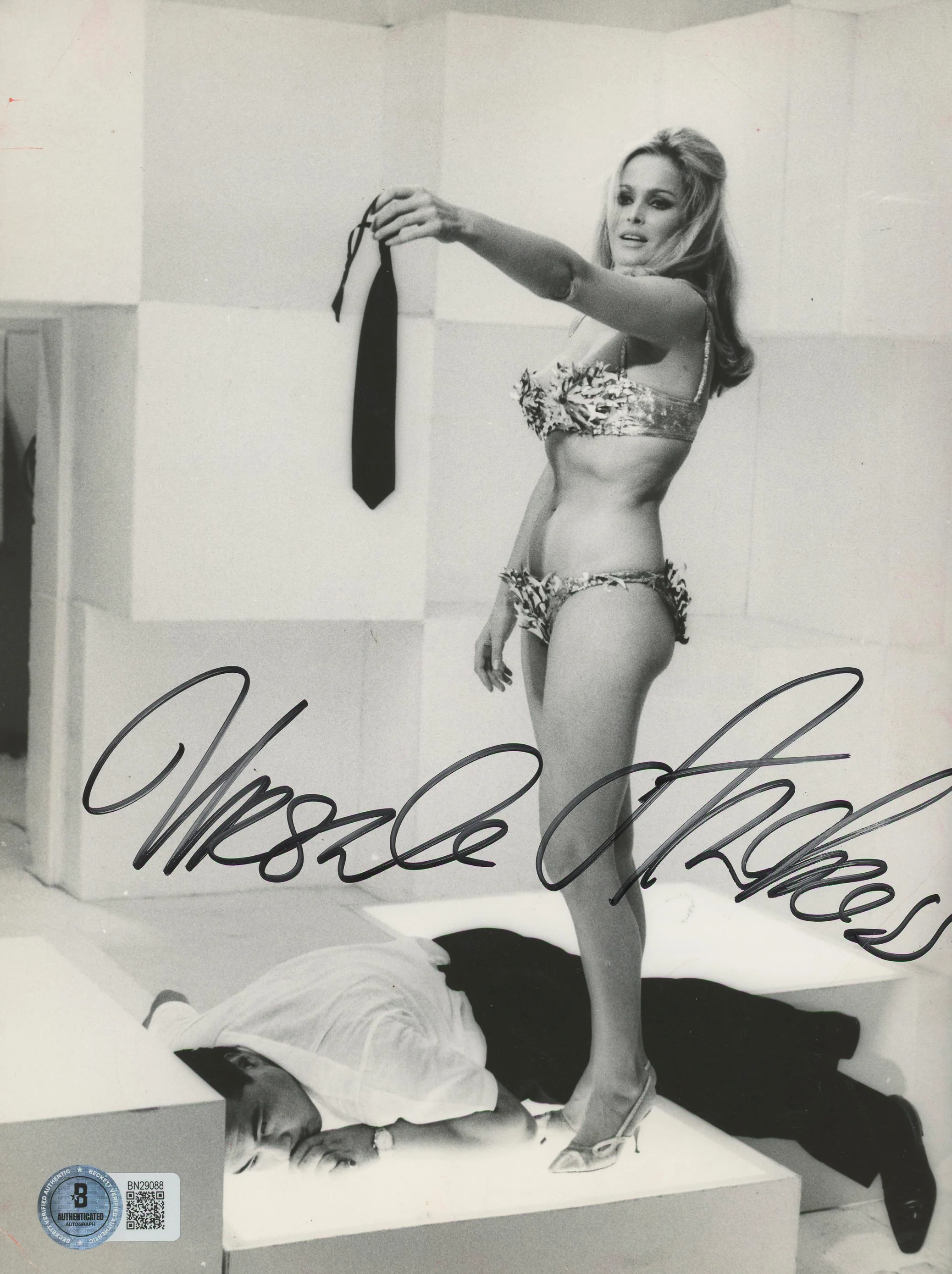 Ursula Andress The 10th Victim Authentic Signed 7x9.5 Photo BAS #BN29088 - Image 2