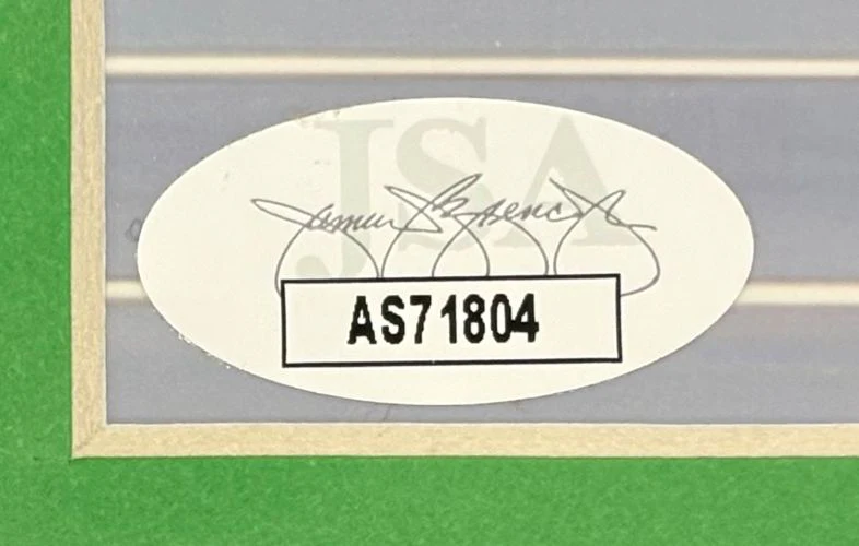 Usain Bolt Signed Framed 8x10 Olympic Track Legend Photo JSA AS71804 - Image 2