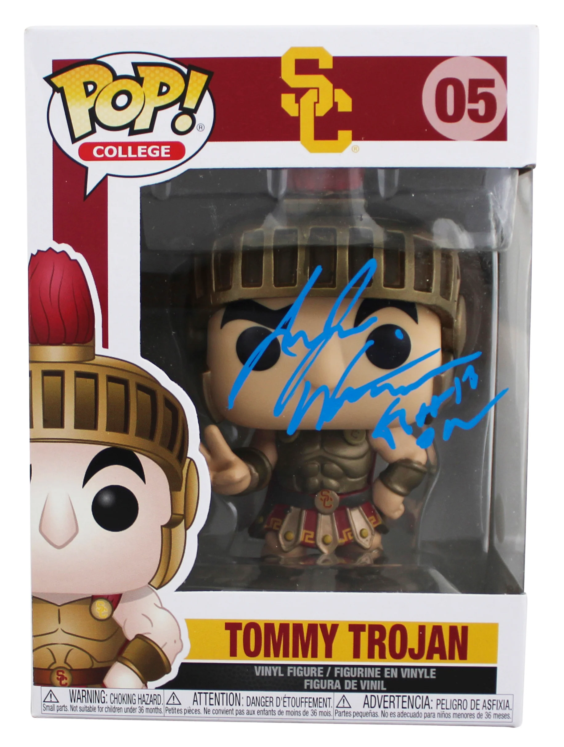 USC JuJu Watkins "Fight On" Signed #05 Funko Pop Vinyl Figure JSA #AL25685