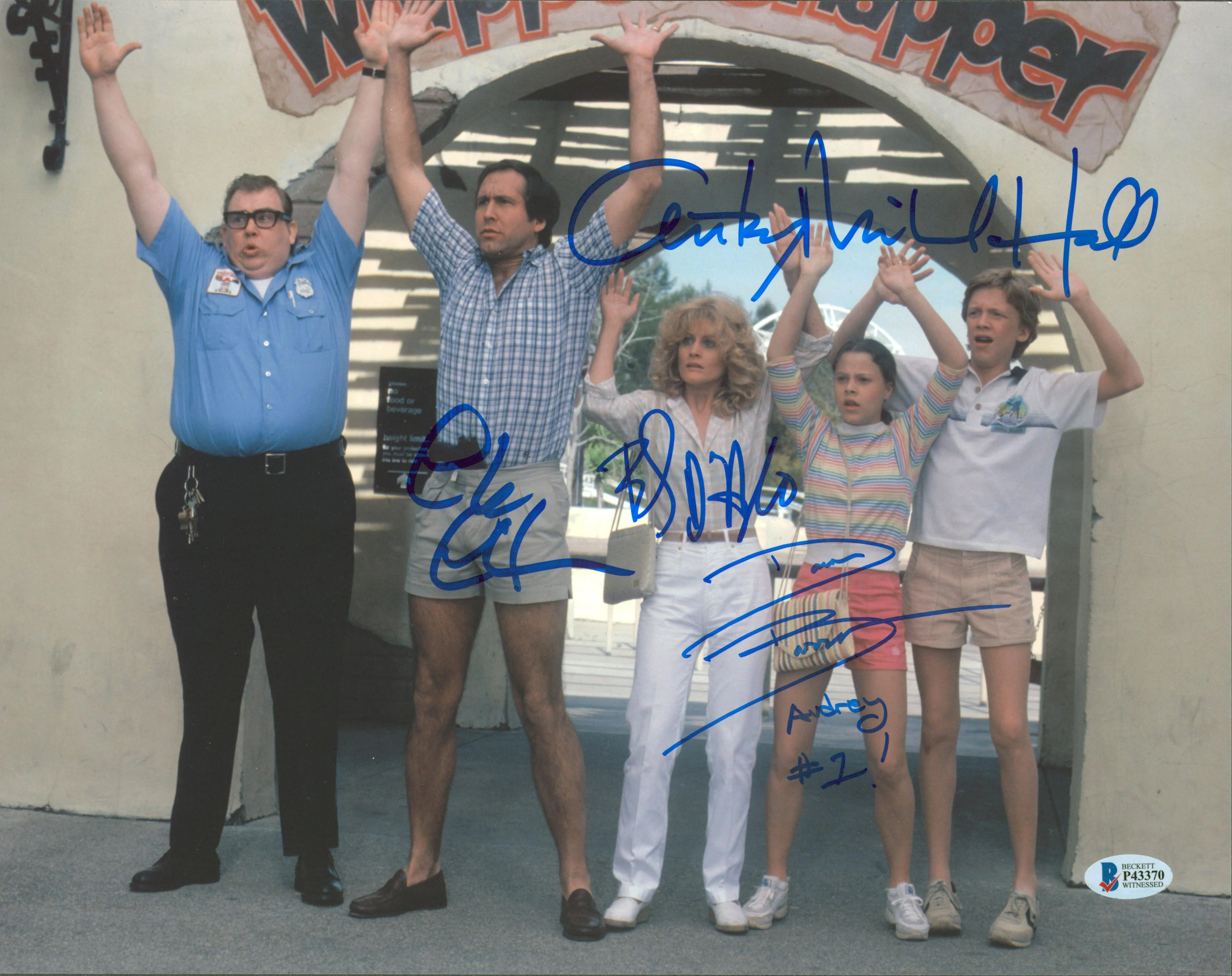 Vacation (4) Chase, D'Angelo, Hall & Barron Signed 11x14 Photo BAS Wit #P43370 - Image 2
