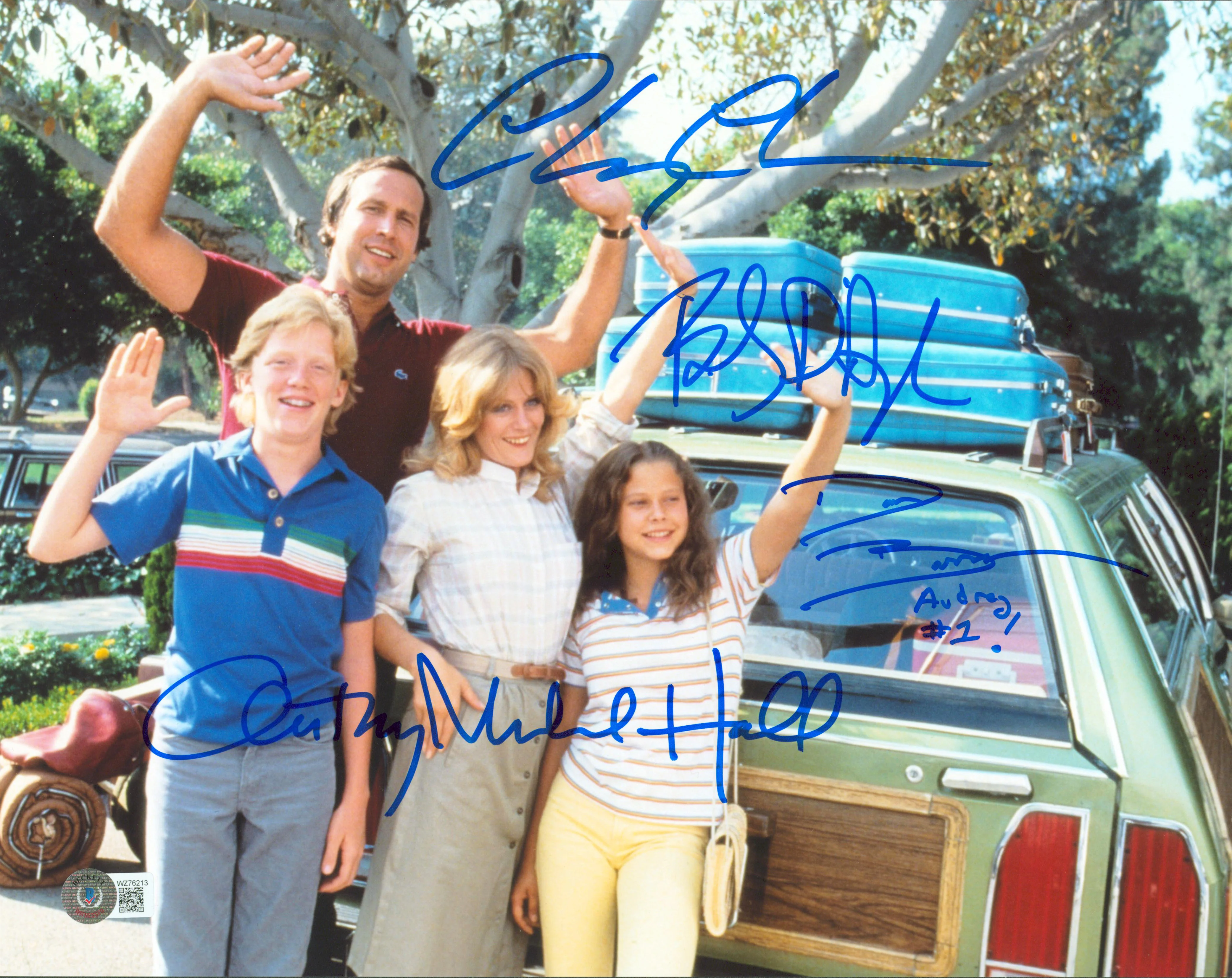 Vacation (4) Chase, D'Angelo, Hall & Barron Signed 11x14 Photo BAS Witnessed 10 - Image 2
