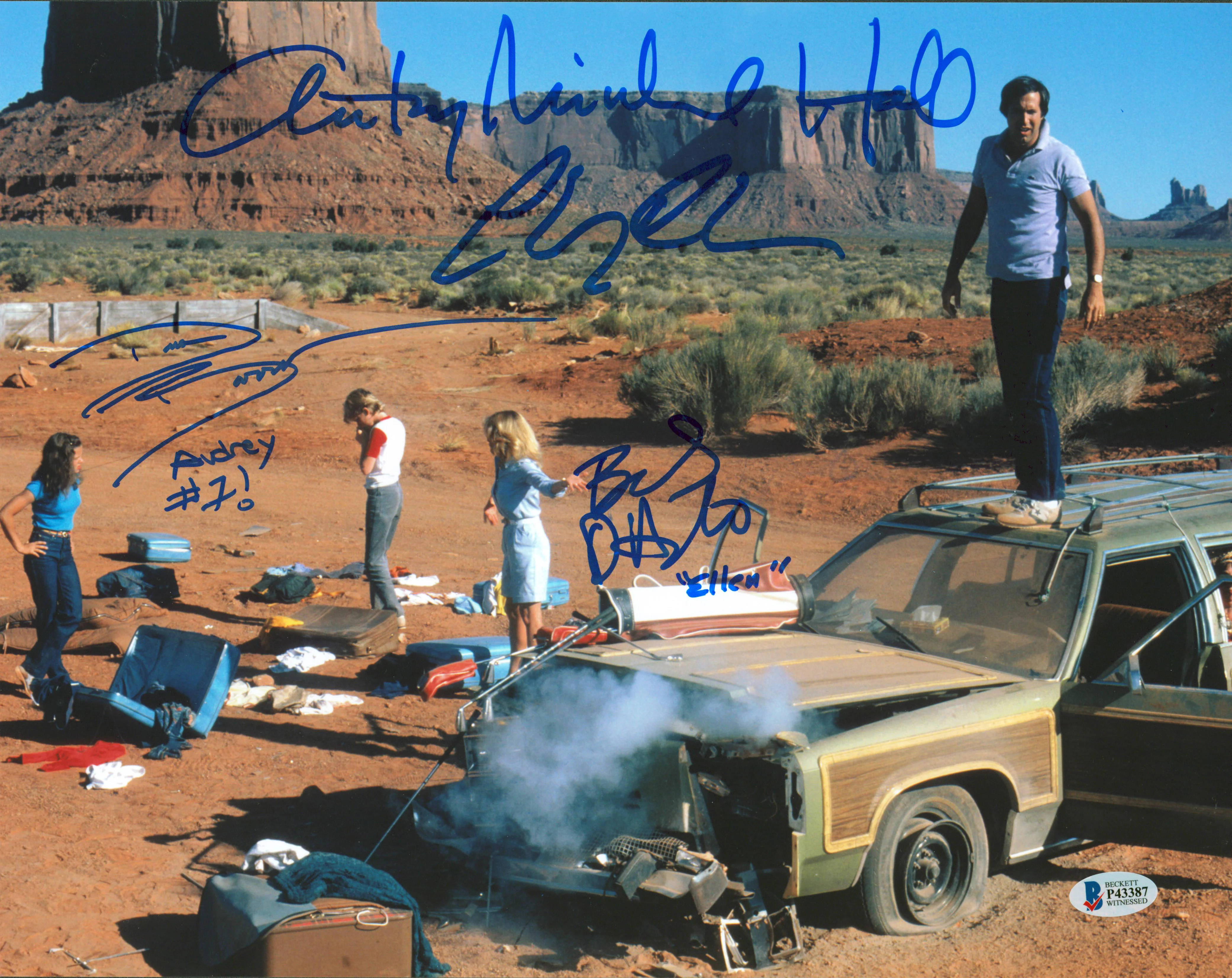 Vacation (4) Chase, D'Angelo, Hall & Barron Signed 11x14 Photo BAS Witnessed 3 - Image 2