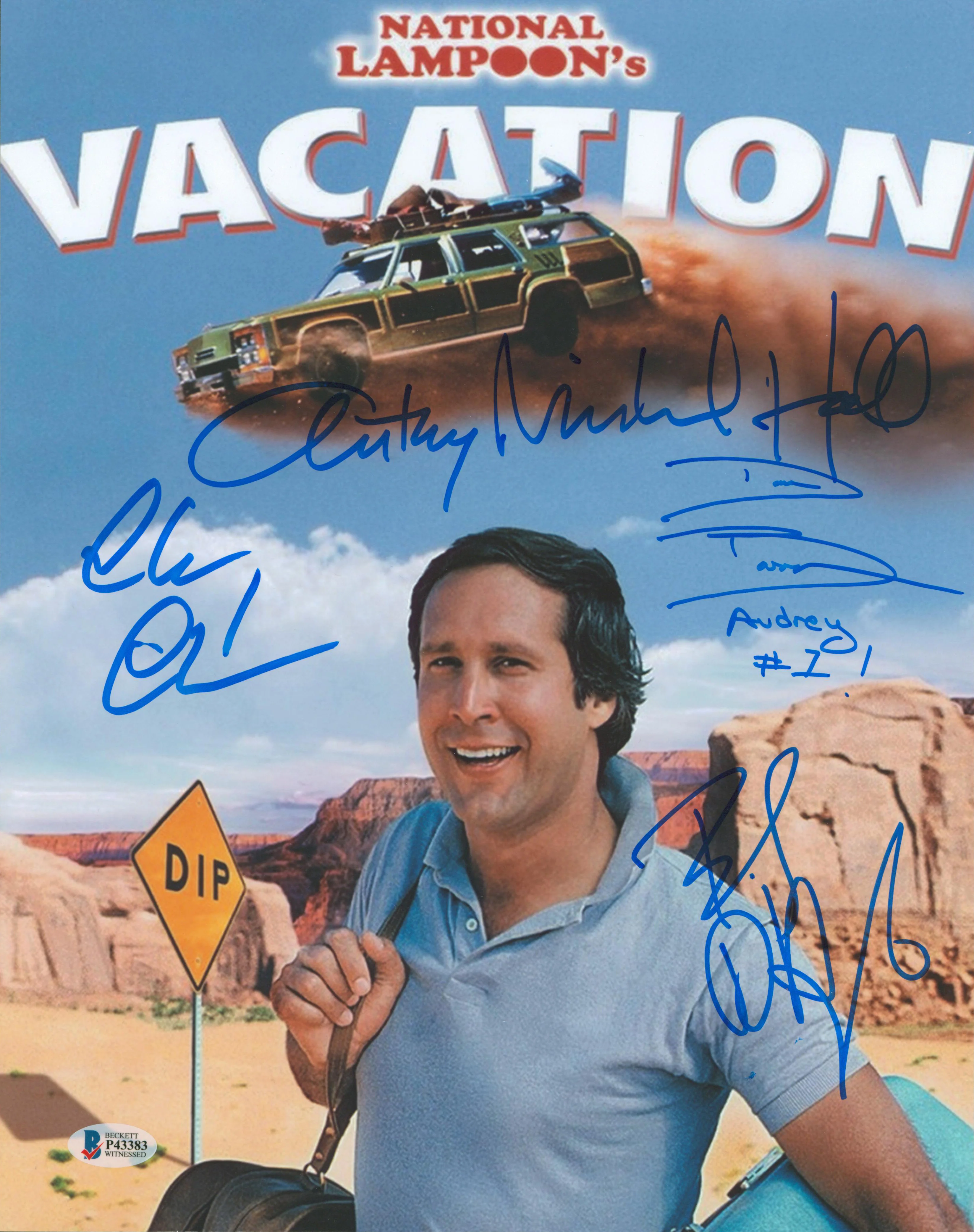 Vacation (4) Chase, D'Angelo, Hall & Barron Signed 11x14 Photo BAS Witnessed 6 - Image 2