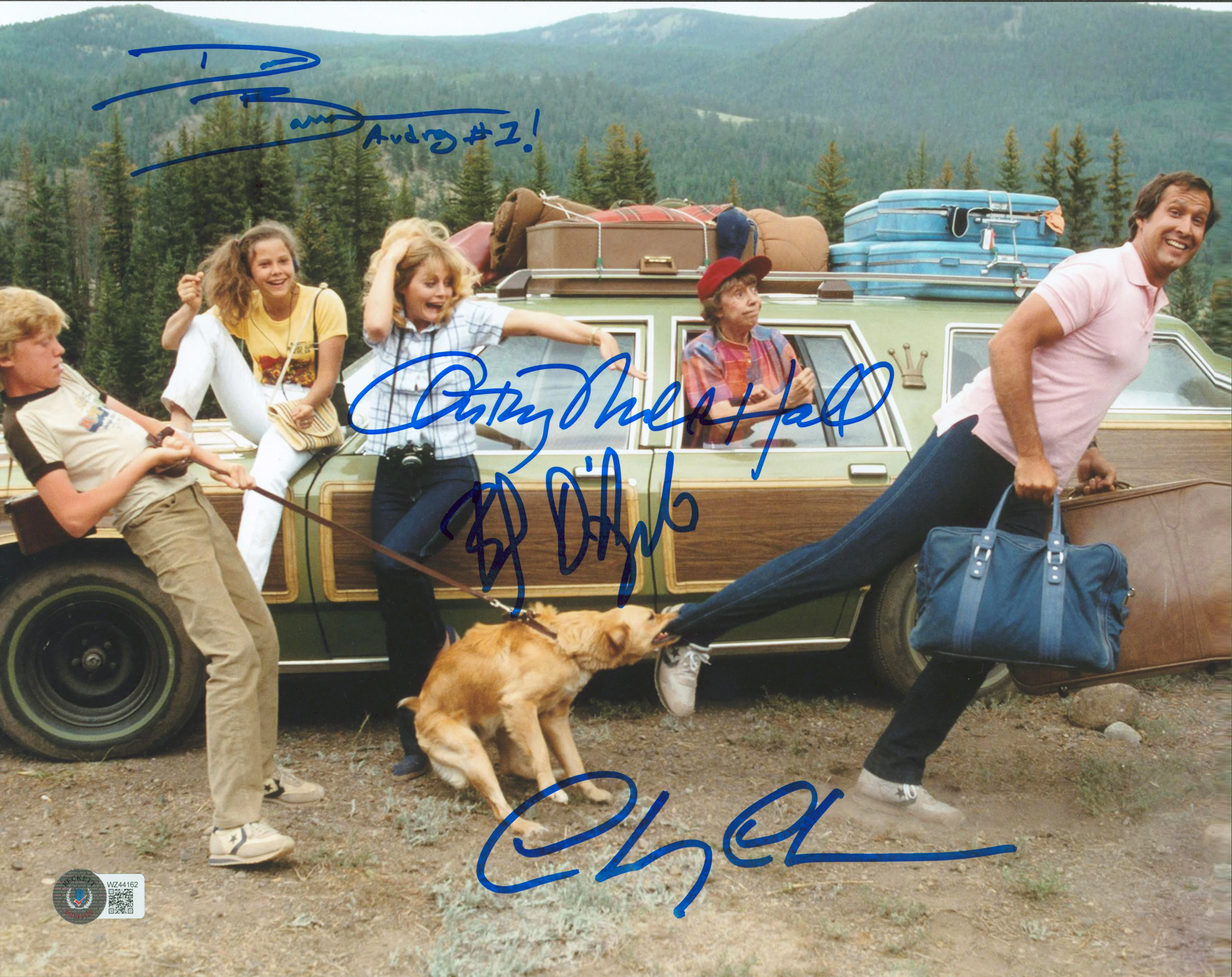 Vacation (4) Chase, D'Angelo, Hall & Barron Signed 11x14 Photo BAS Witnessed 9 - Image 2