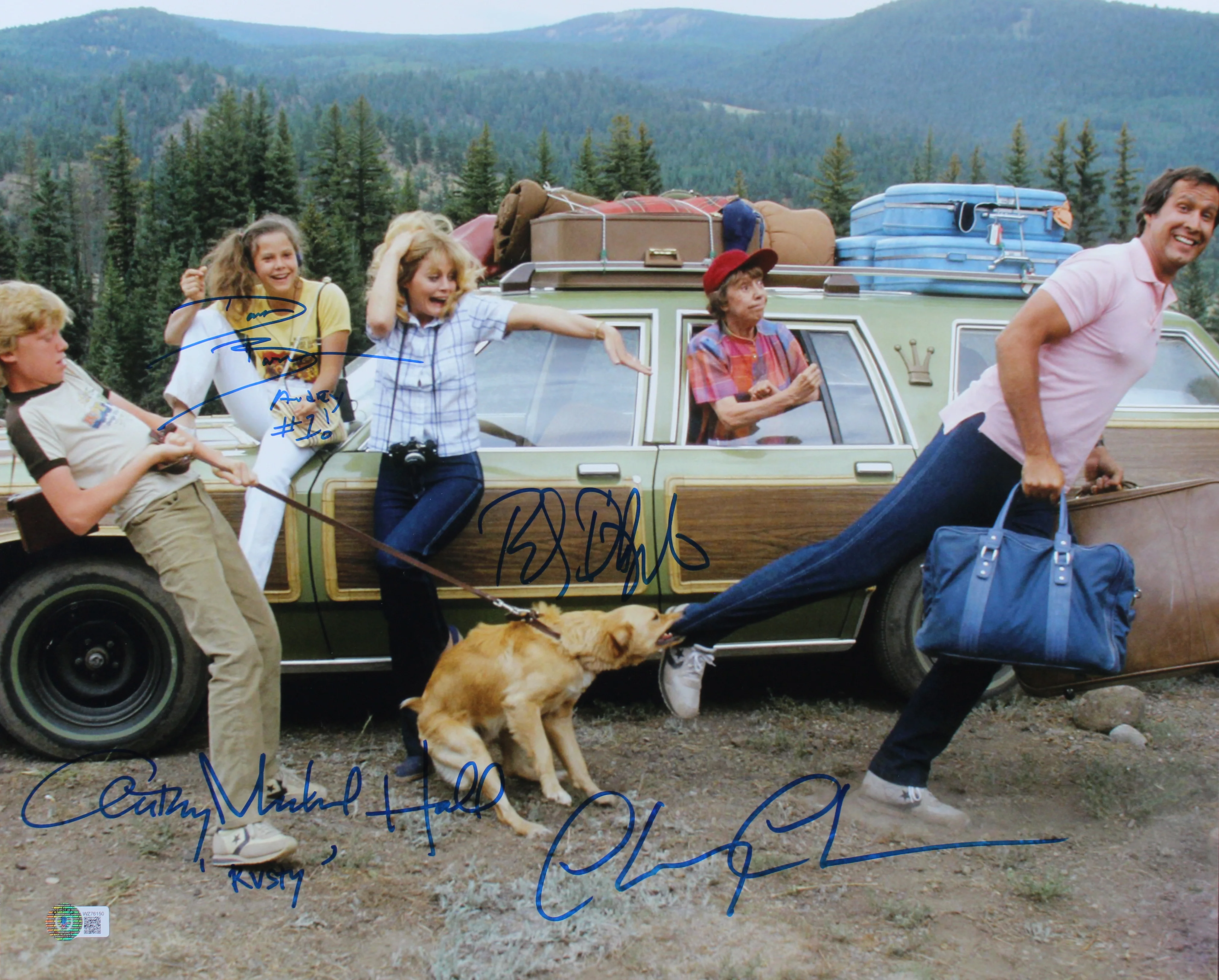 Vacation (4) Chase, D'Angelo, Hall & Barron Signed 16x20 Photo BAS Witnessed 4 - Image 2
