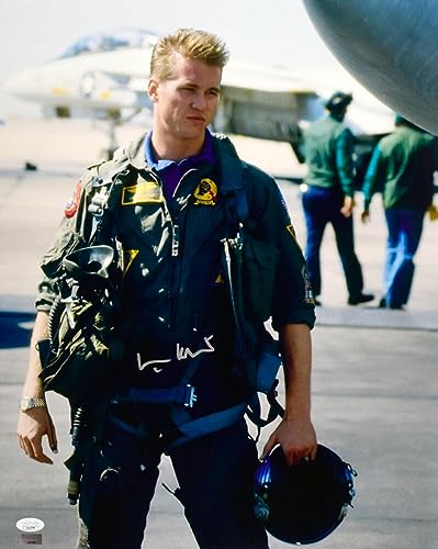 Val Kilmer Autographed Top Gun Iceman 16x20 Full Body Photo- JSA *Silver - Image 3