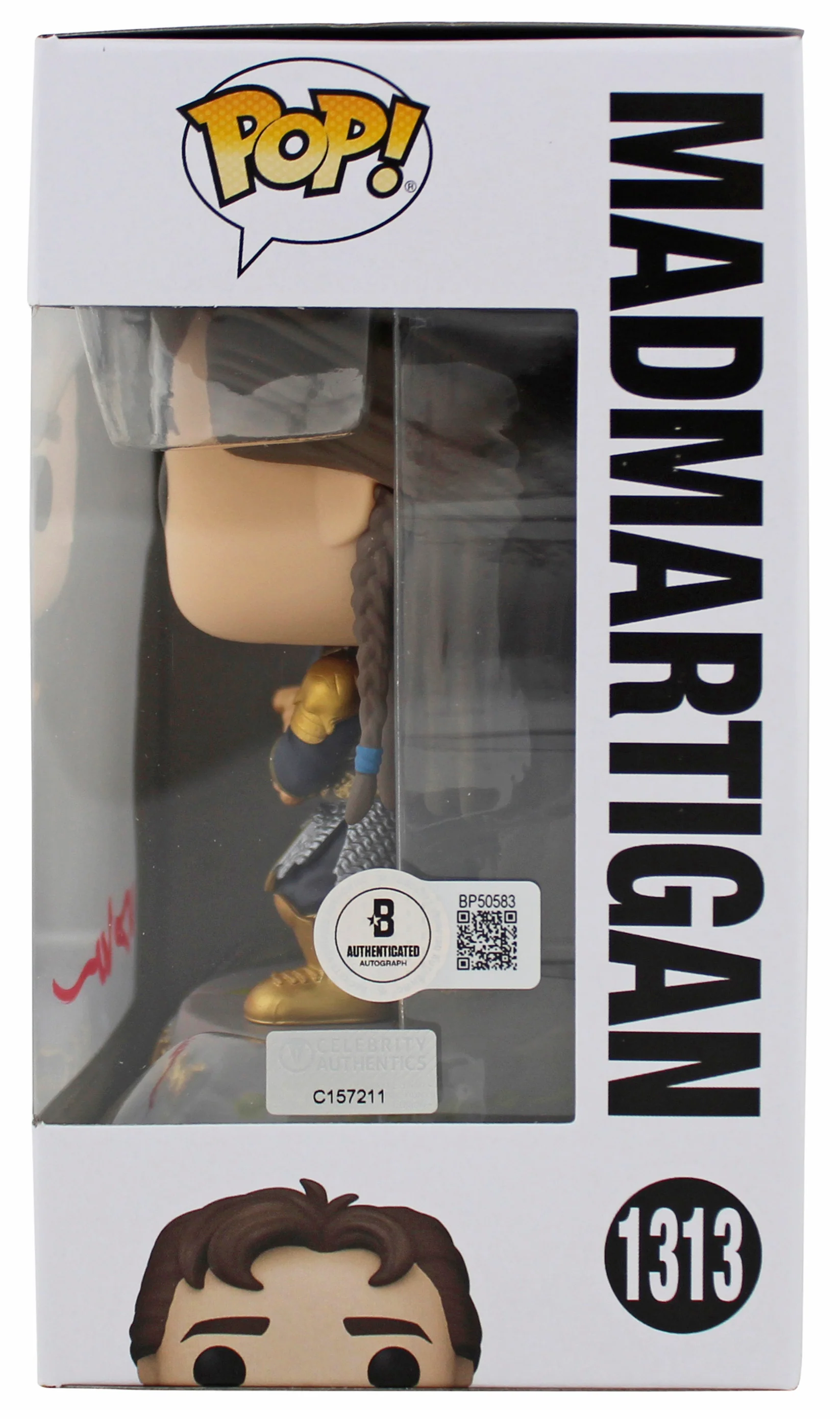 Val Kilmer Willow Authentic Signed #1313 Madmartigan Funko Pop Vinyl Figure BAS - Image 4