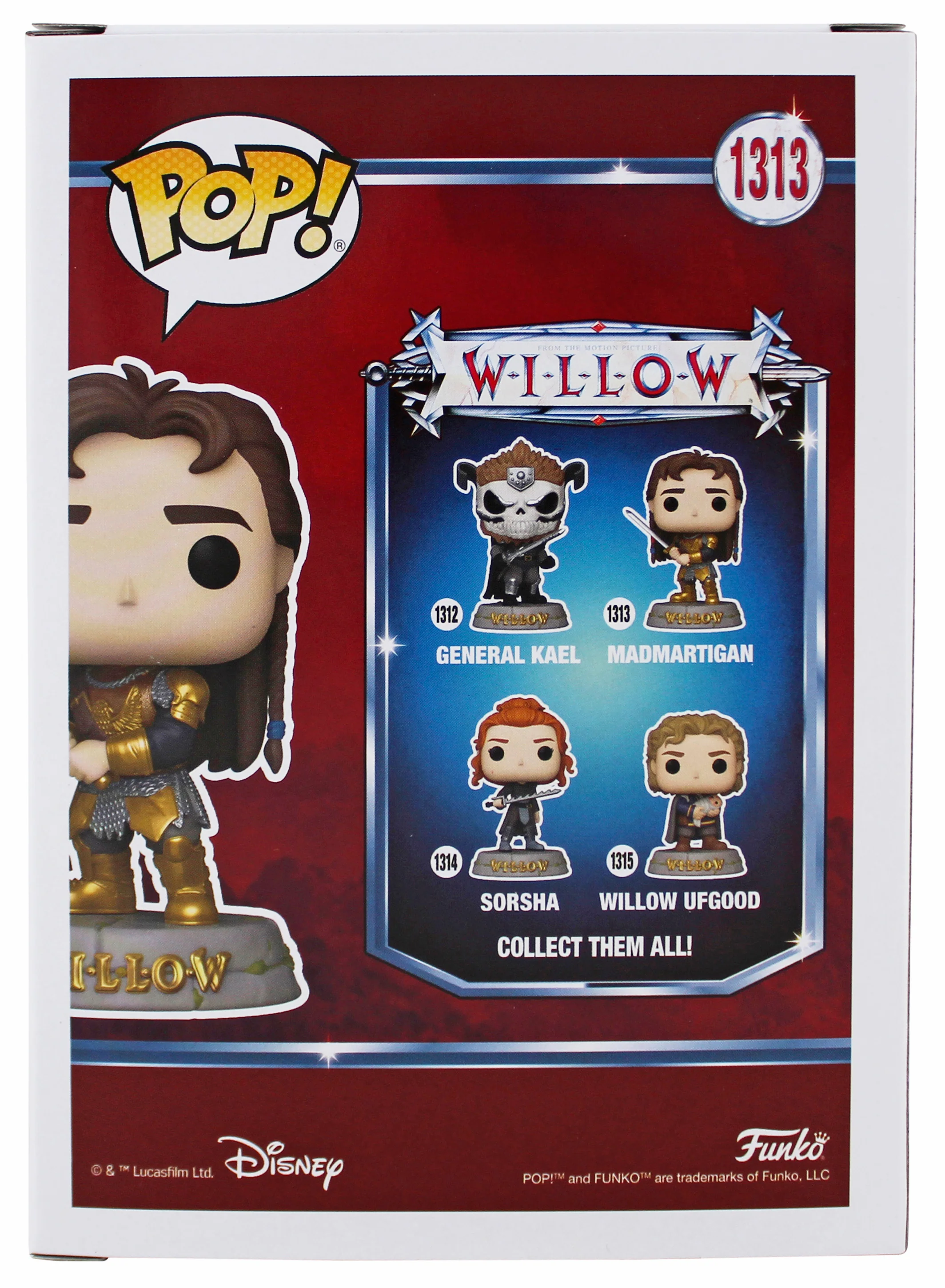 Val Kilmer Willow Authentic Signed #1313 Madmartigan Funko Pop Vinyl Figure BAS - Image 5