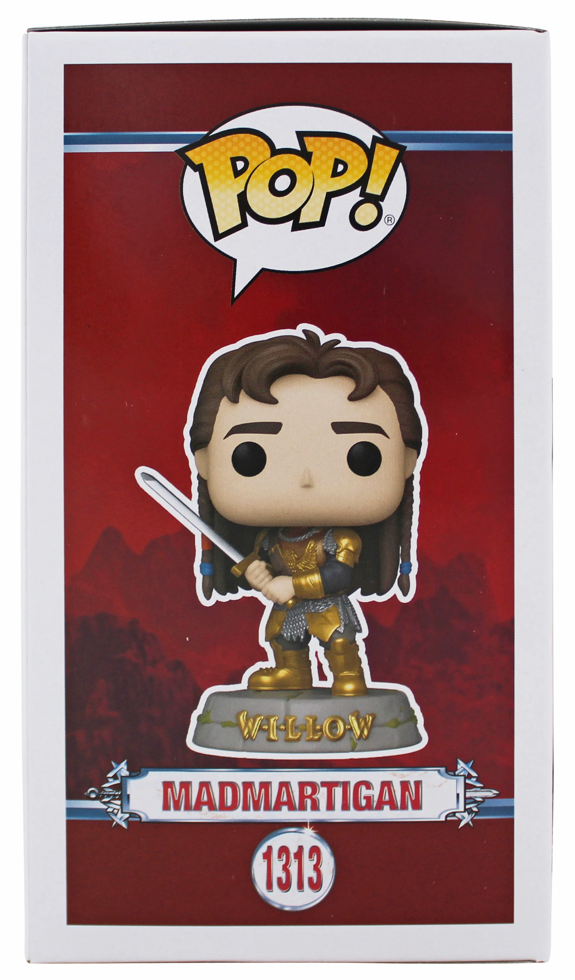 Val Kilmer Willow Authentic Signed #1313 Madmartigan Funko Pop Vinyl Figure BAS - Image 6
