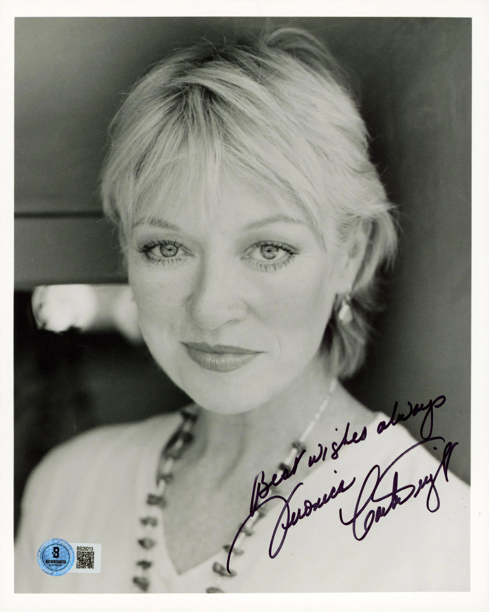 Veronica Cartwright Invasion Body Snatchers "Best Wishes" Signed 8x10 Photo BAS