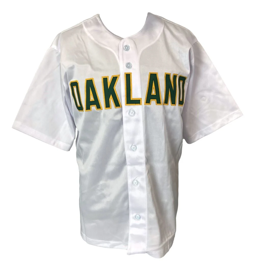 Vida Blue Oakland Signed White Baseball Jersey Sports Integrity - Image 3
