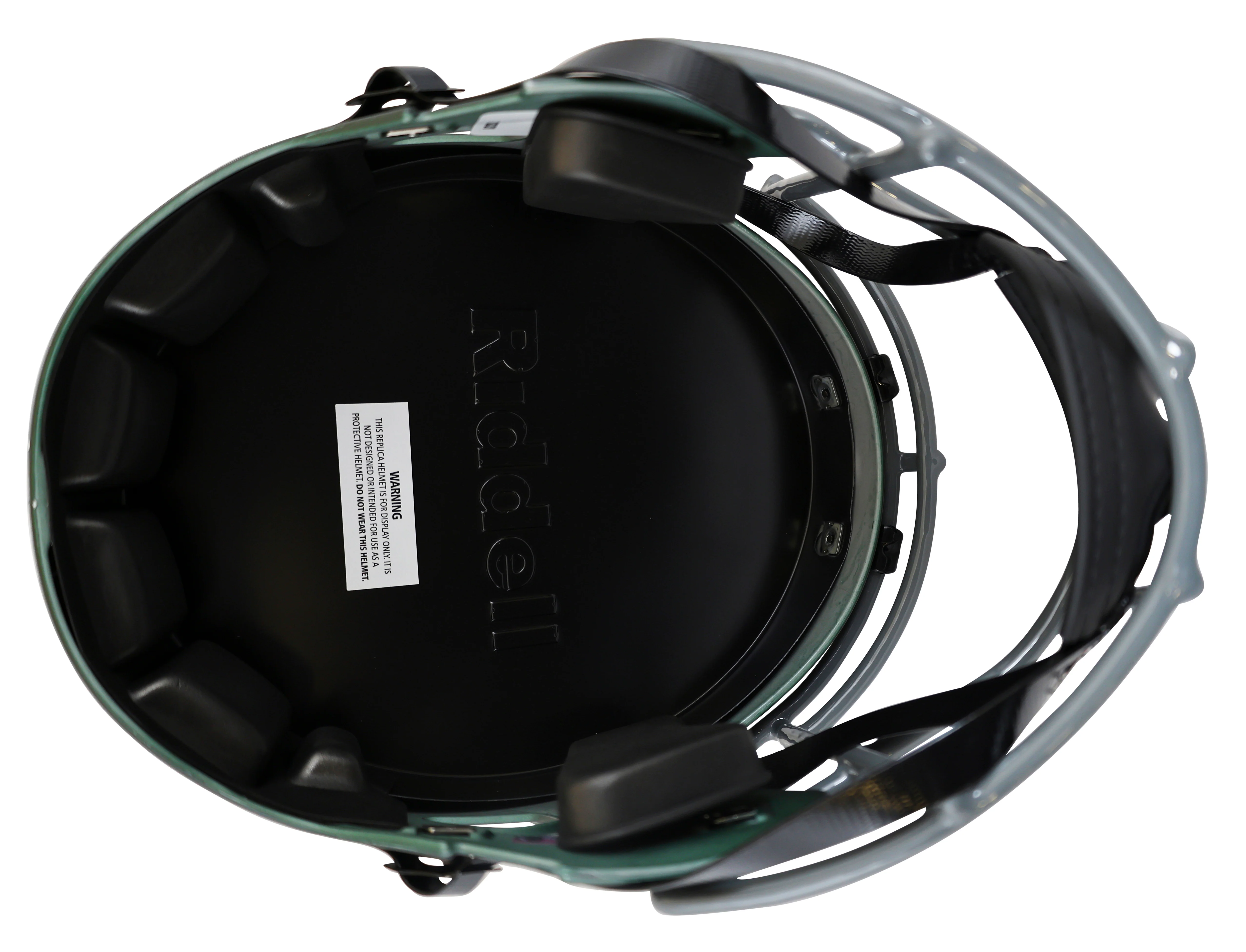 Vikings Adrian Peterson "All Day" Signed STS IV F/S Speed Rep Helmet W/ Case BAS - Image 5