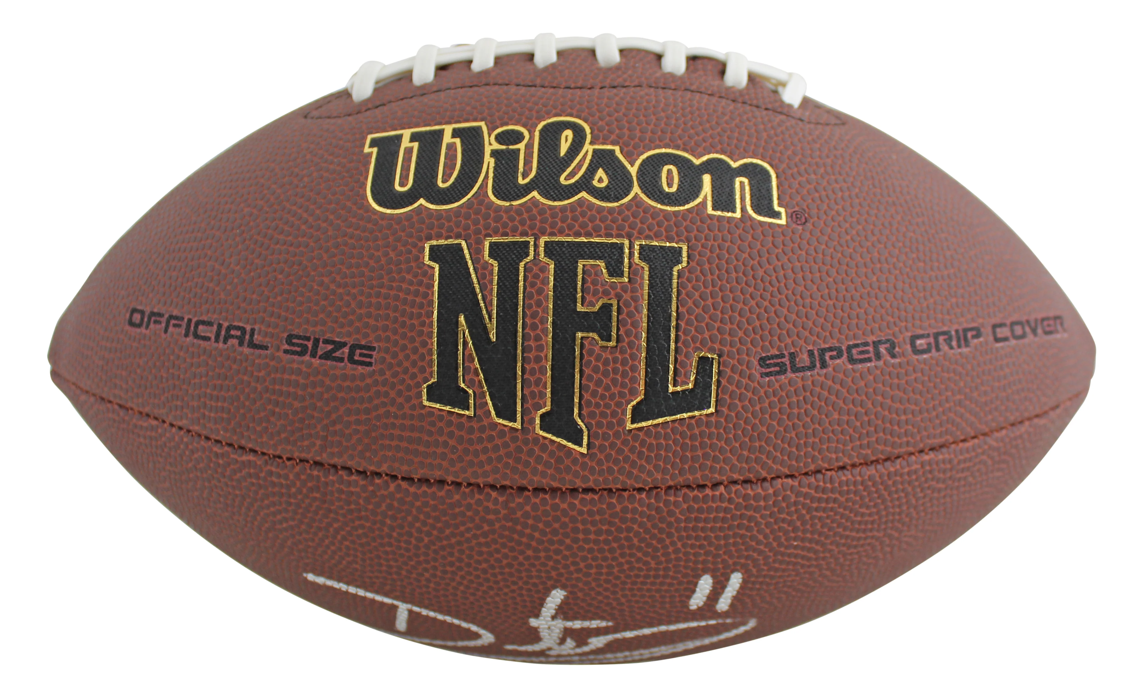 Vikings Daunte Culpepper Authentic Signed Super Grip Nfl Football BAS Witnessed - Image 3