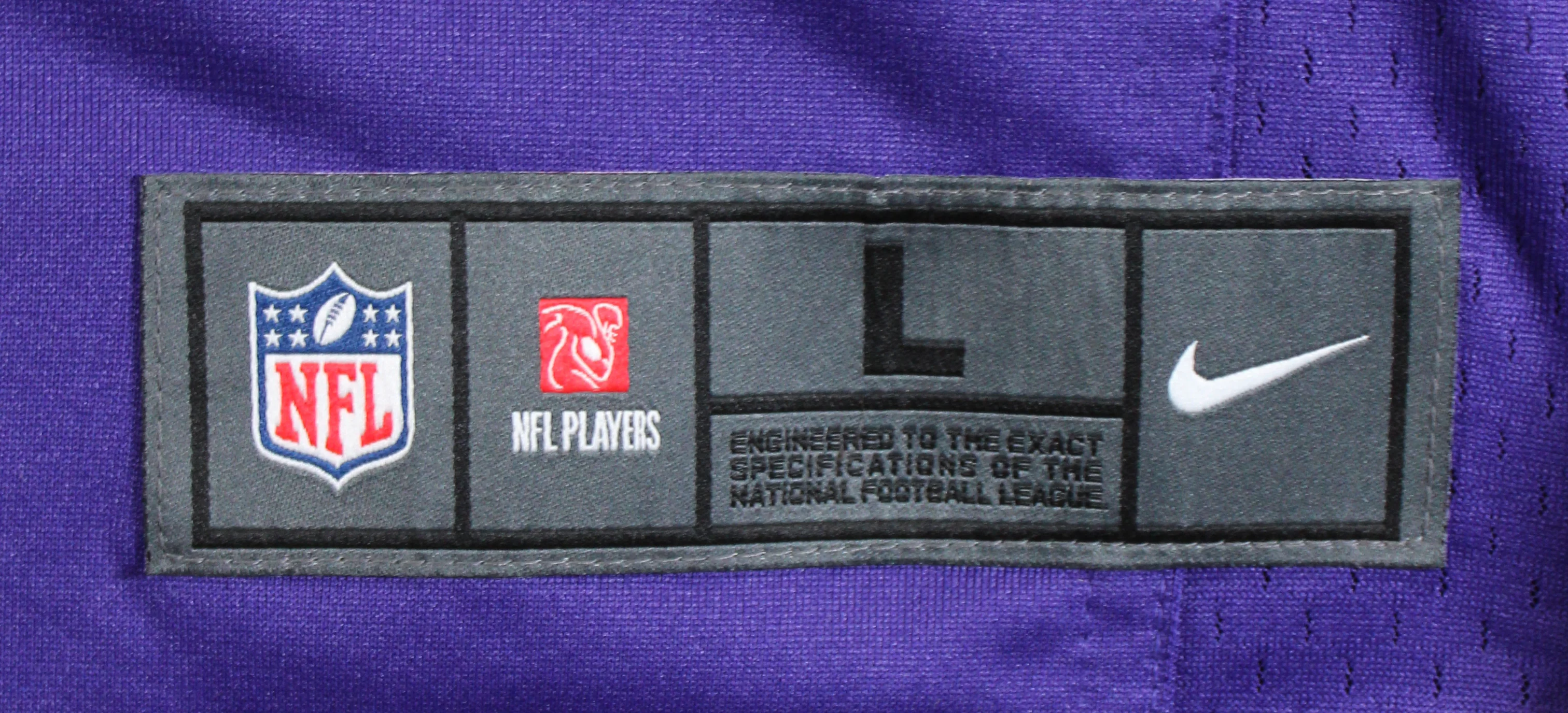 Vikings Jared Allen "6x Insc" Signed Purple Nike Limited Jersey BAS Witnessed - Image 7