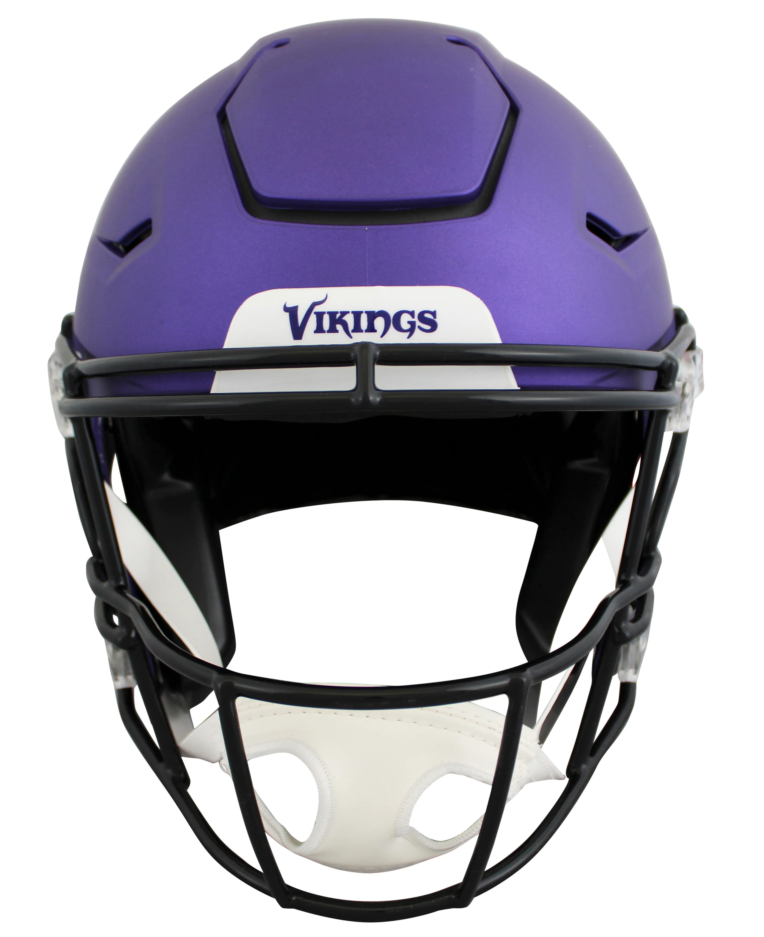 Vikings Justin Jefferson Authentic Signed Speed Flex Full Size Helmet BAS Wit - Image 3