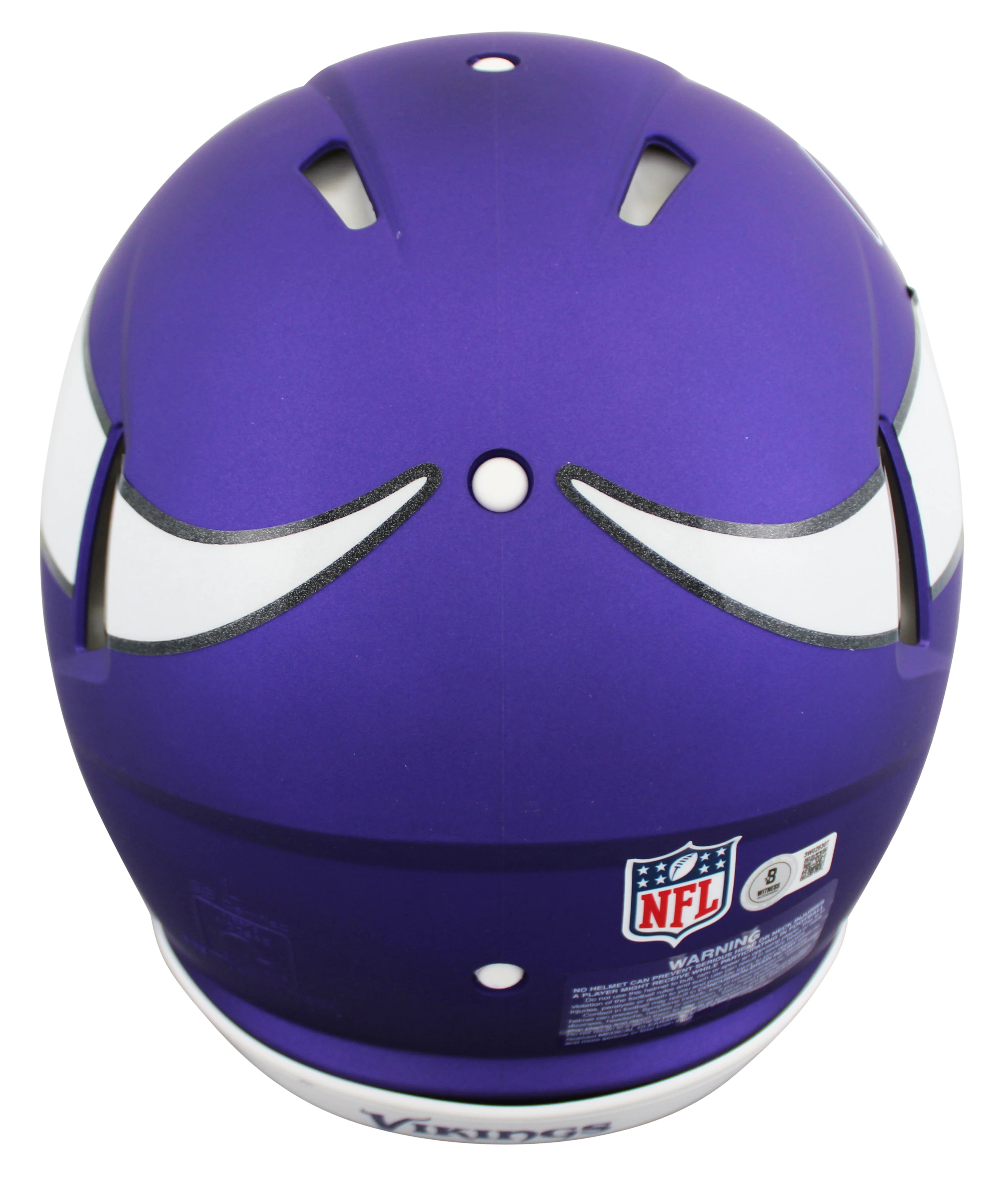 Vikings Justin Jefferson Signed Full Size Speed Proline Helmet W/ Case BAS Wit - Image 4