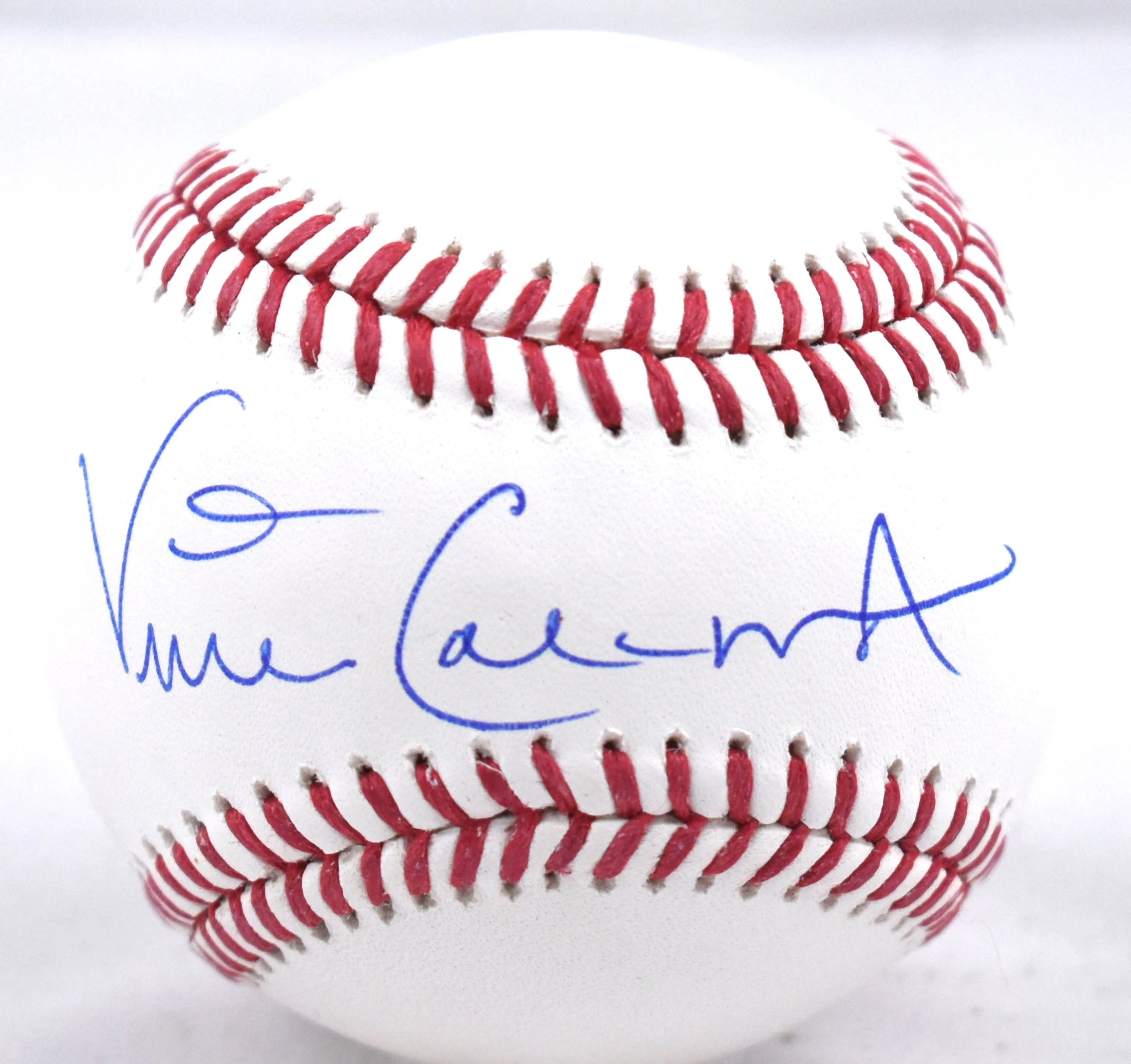 Vince Coleman Autographed Rawlings OML Baseball - Beckett W Hologram *Blue
