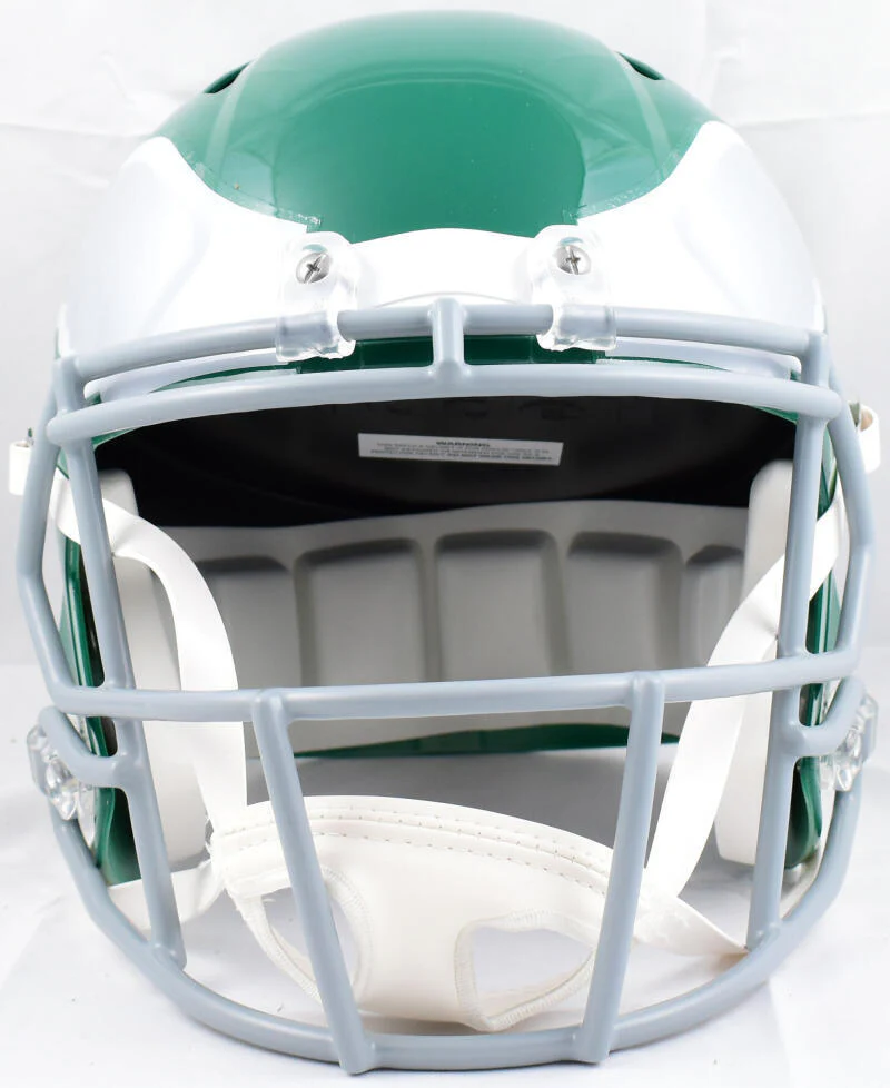 Vince Papale Signed F/S Eagles 74-95 Speed Helmet w/Rocky, Invincible-Beckett W - Image 6